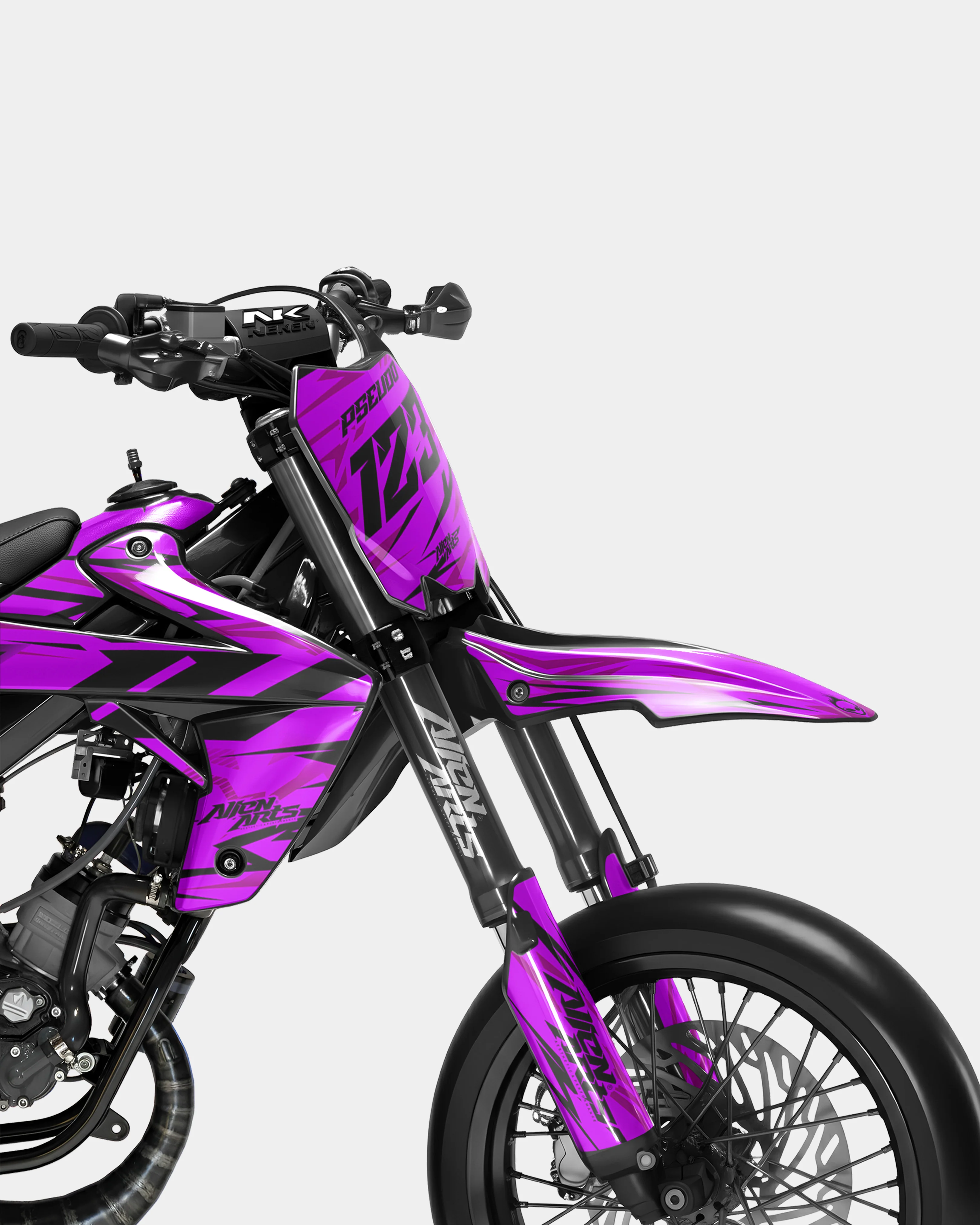 0RBIS - Kit deco RIEJU 50cc - Rose - Image 2
