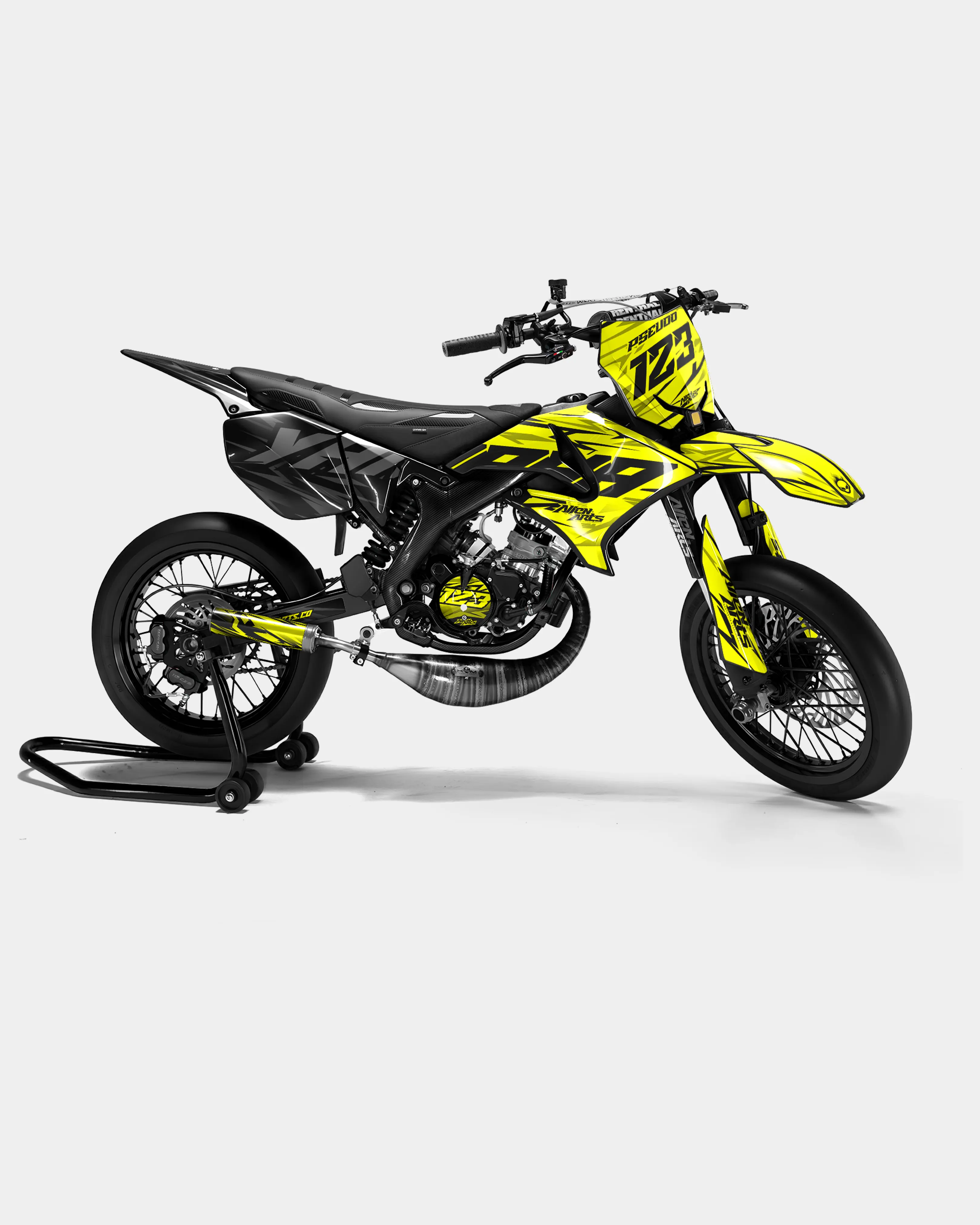 0RBIS - Kit deco YAMAHA DT 50cc - Jaune