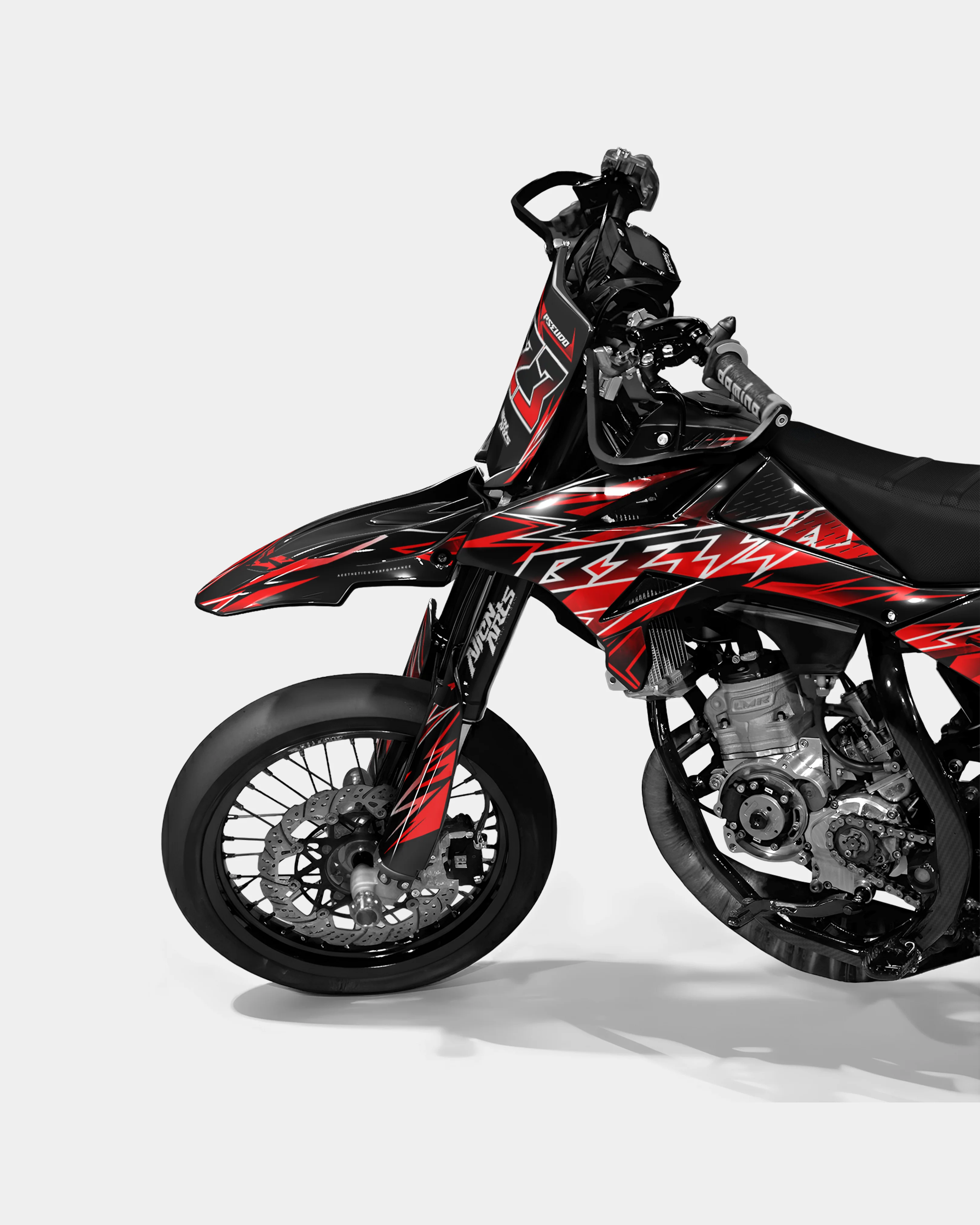 BRUME - Kit deco BETA 50cc - Rouge - Image 2