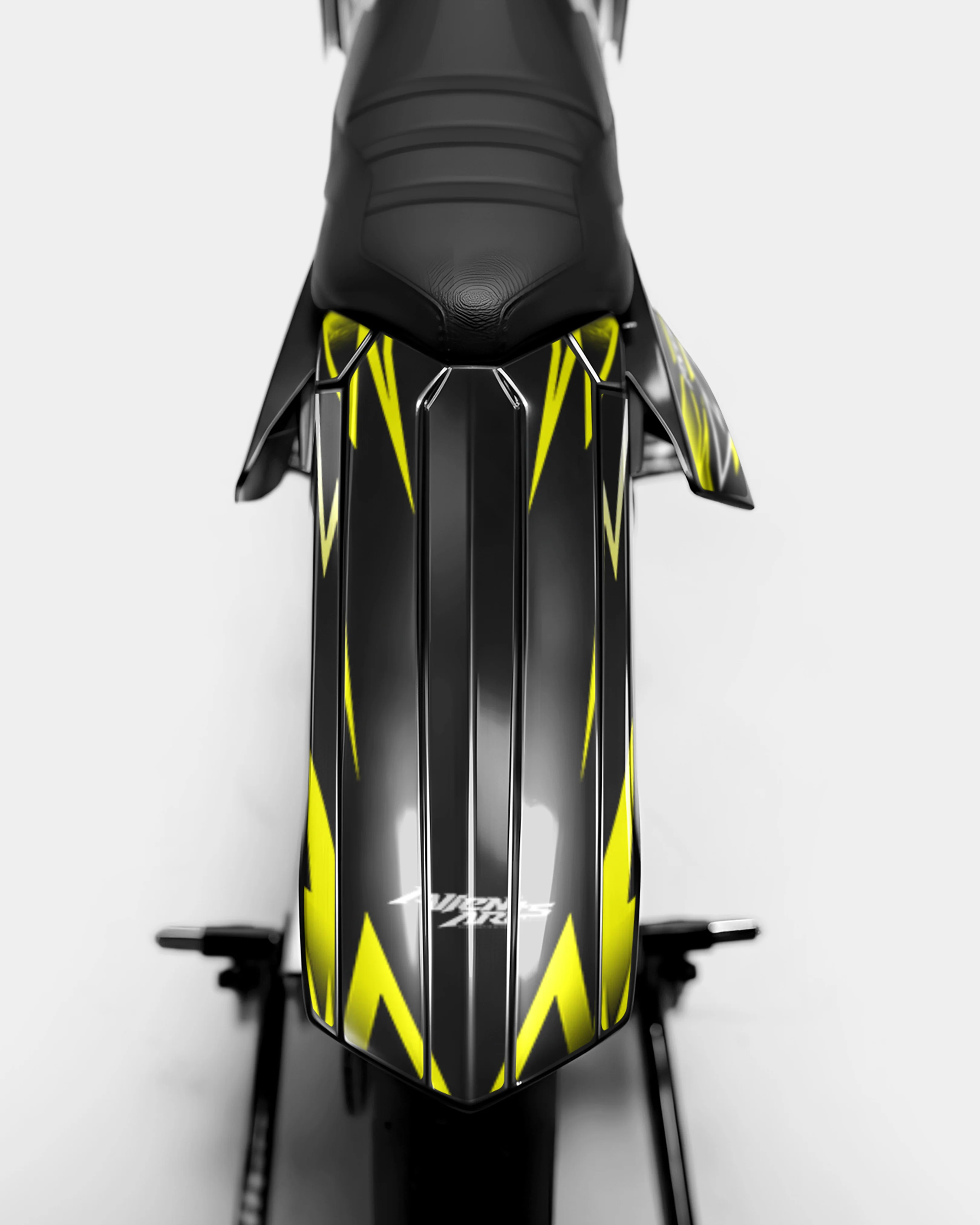 BRUME - Kit deco RIEJU 50cc - Jaune - Image 3