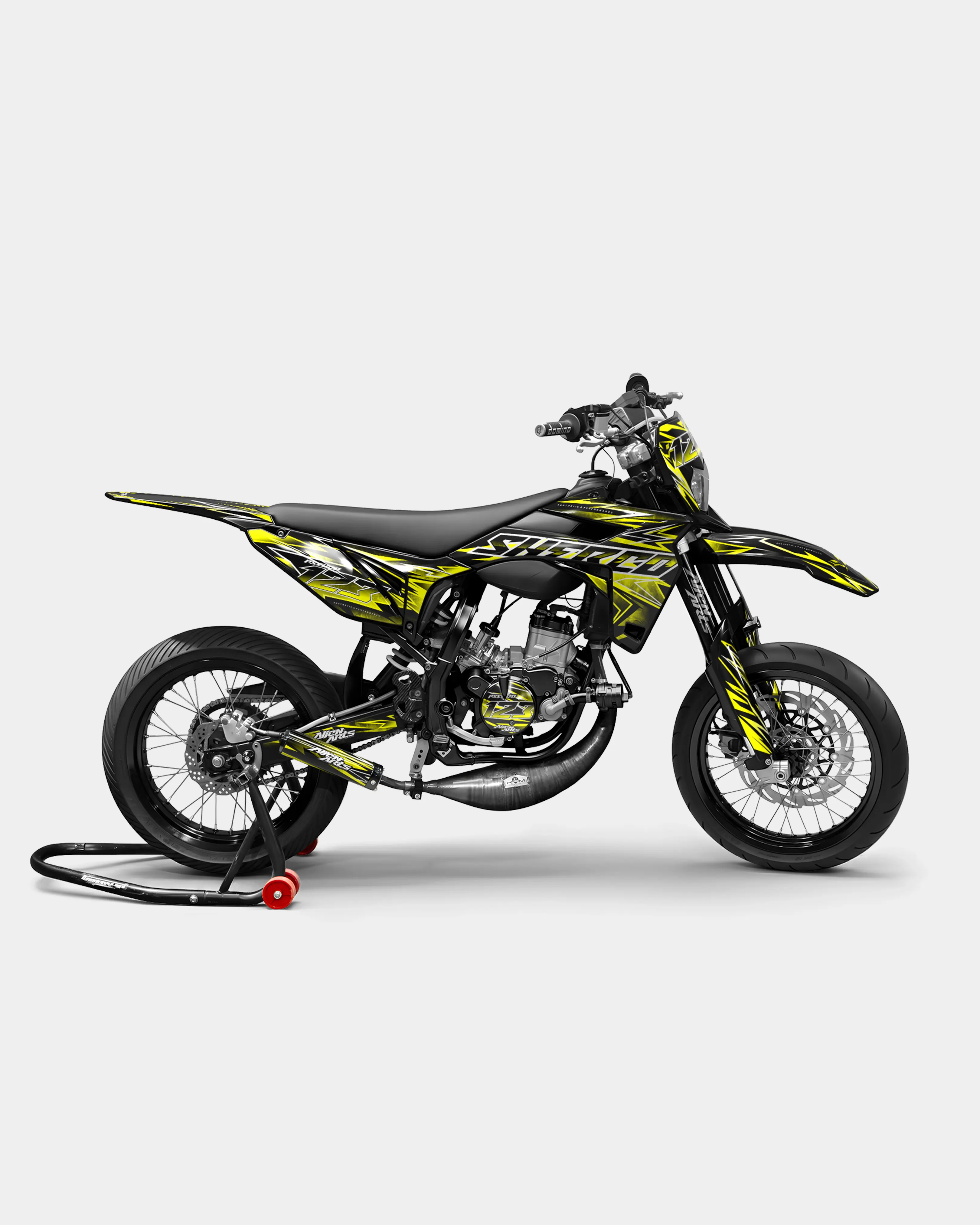 BRUME - Kit deco SHERCO 50cc - Jaune