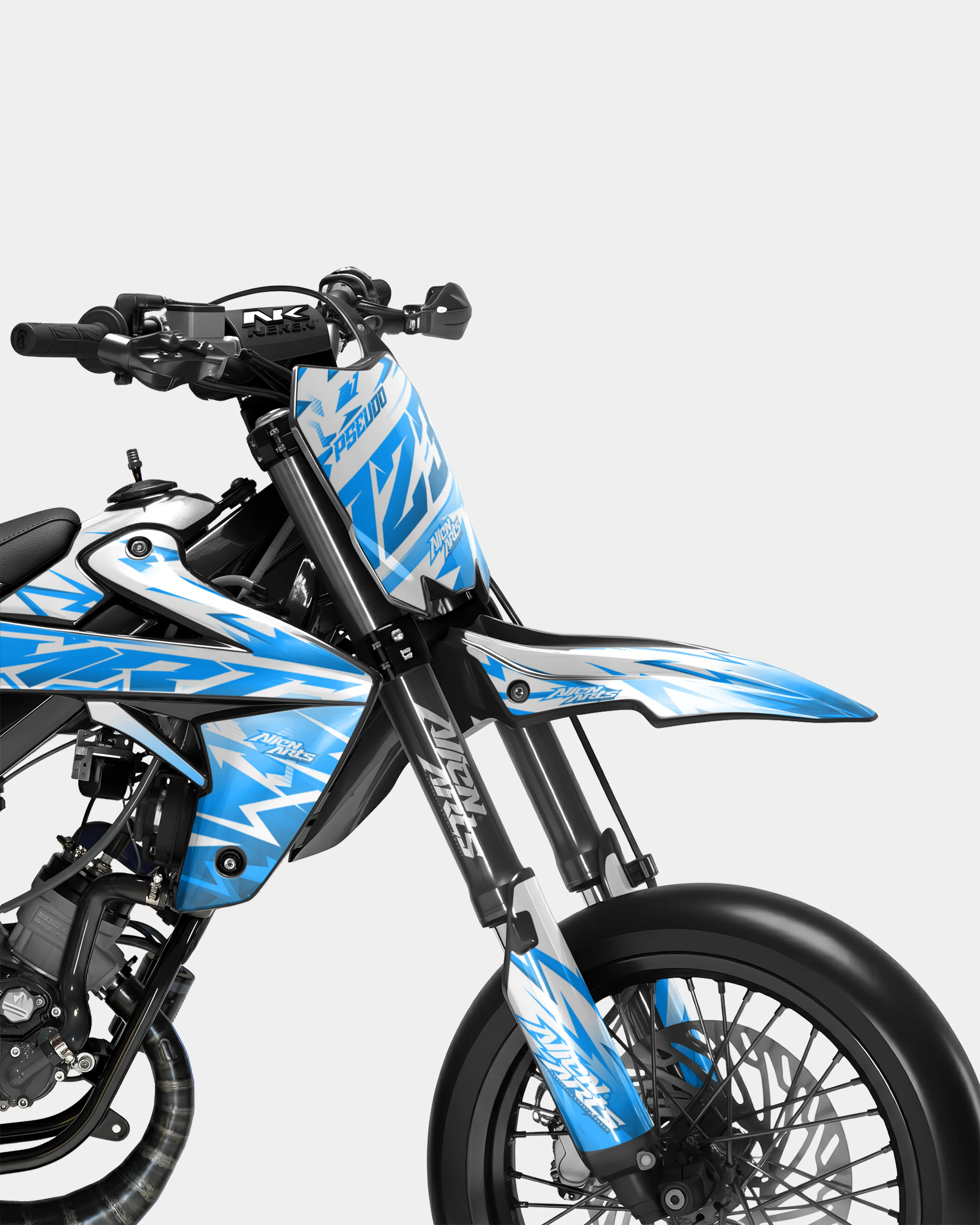 CALYPSO - Kit deco RIEJU 50cc - Bleu - Image 2