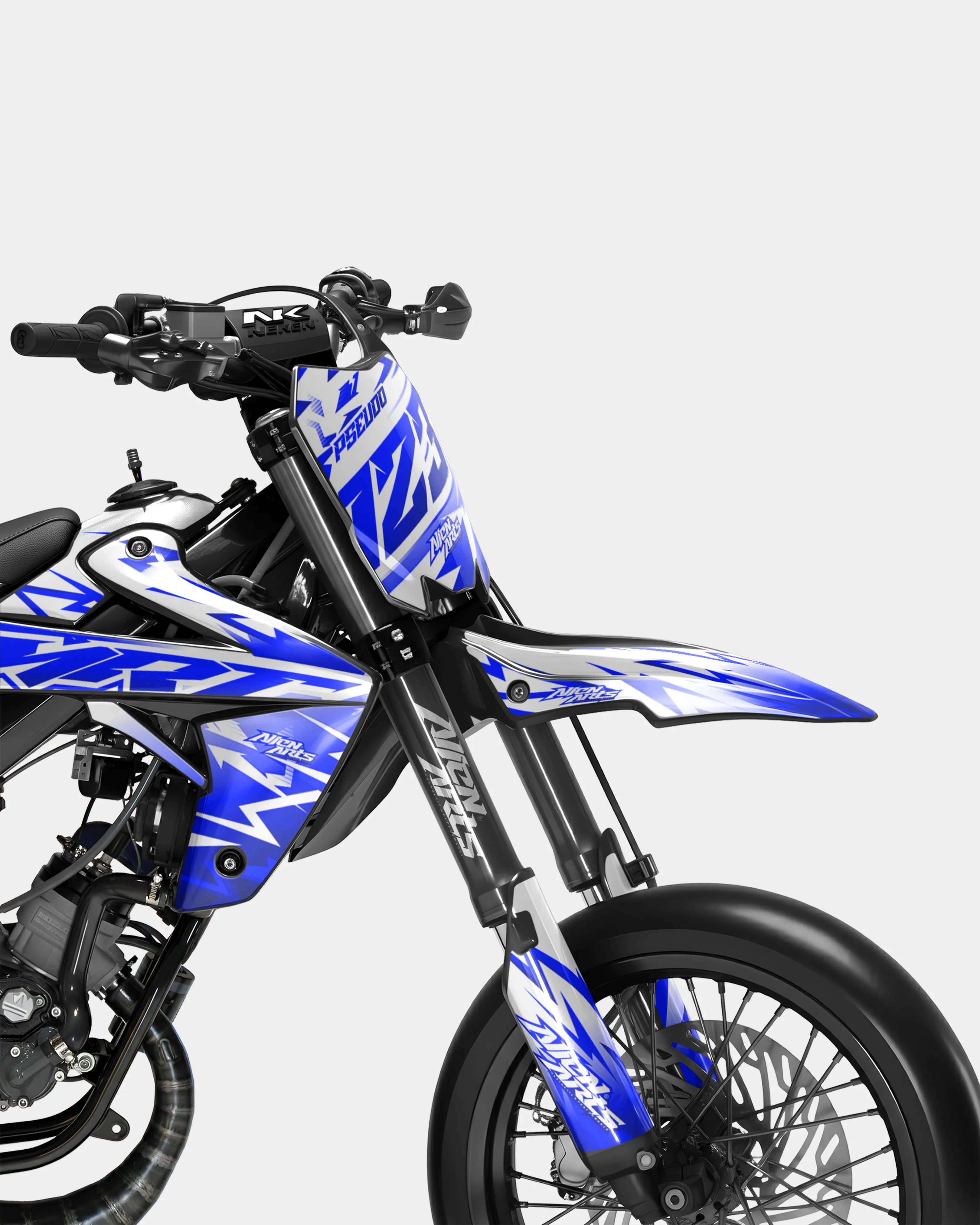 CALYPSO - Kit deco RIEJU 50cc - Bleu Foncé - Image 2