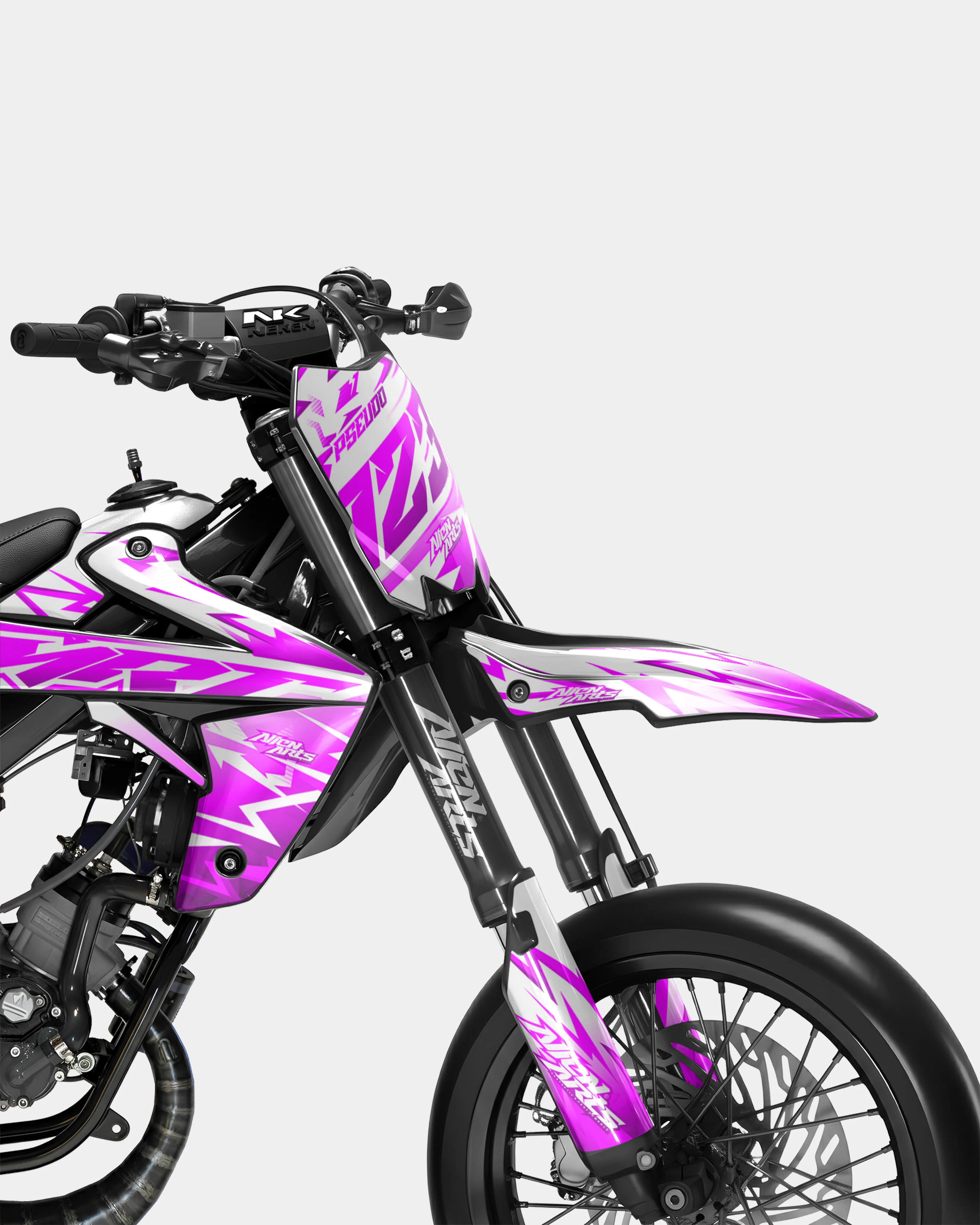 CALYPSO - Kit deco RIEJU 50cc - Rose - Image 2