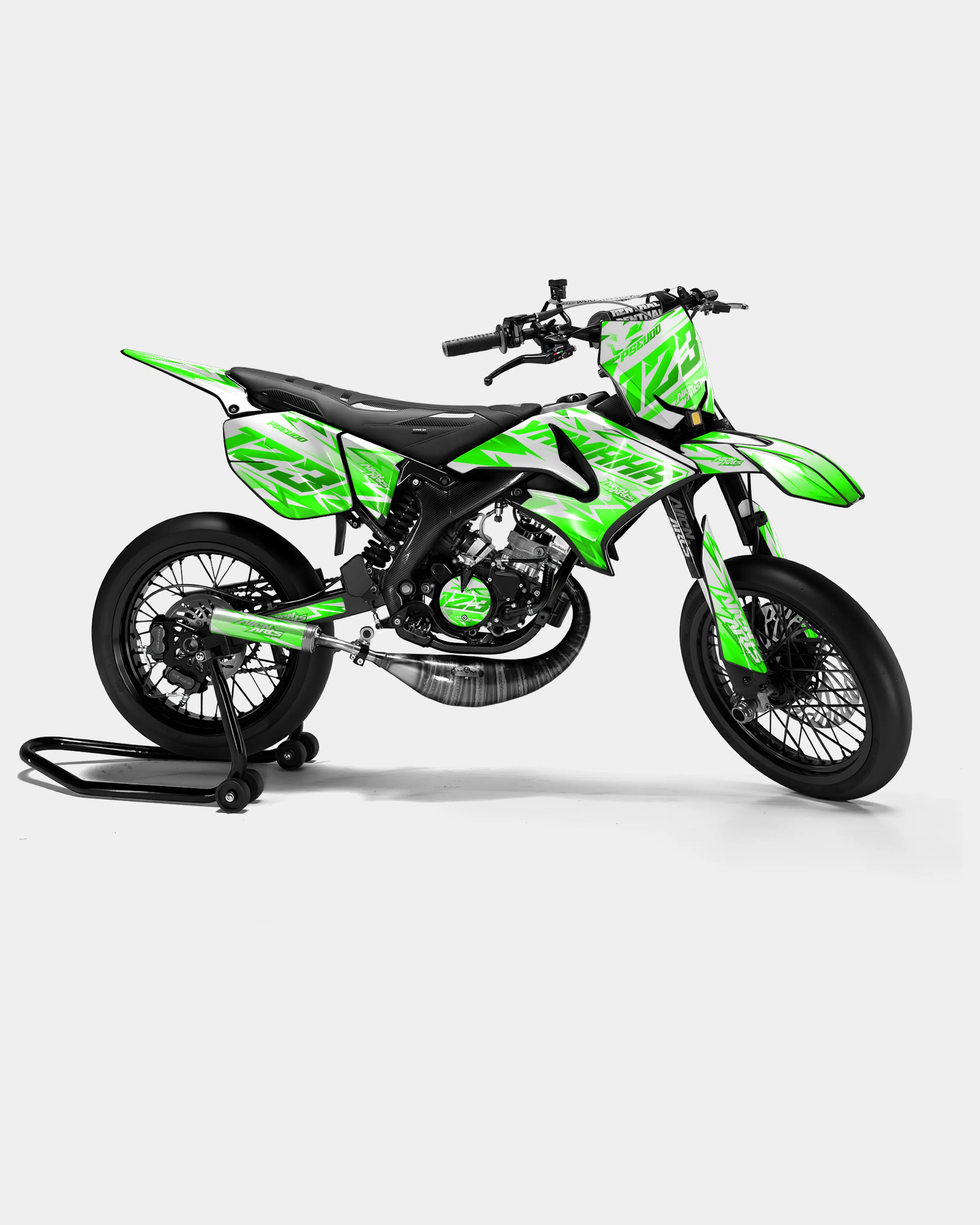 CALYPSO - Kit deco YAMAHA DT 50cc - Vert