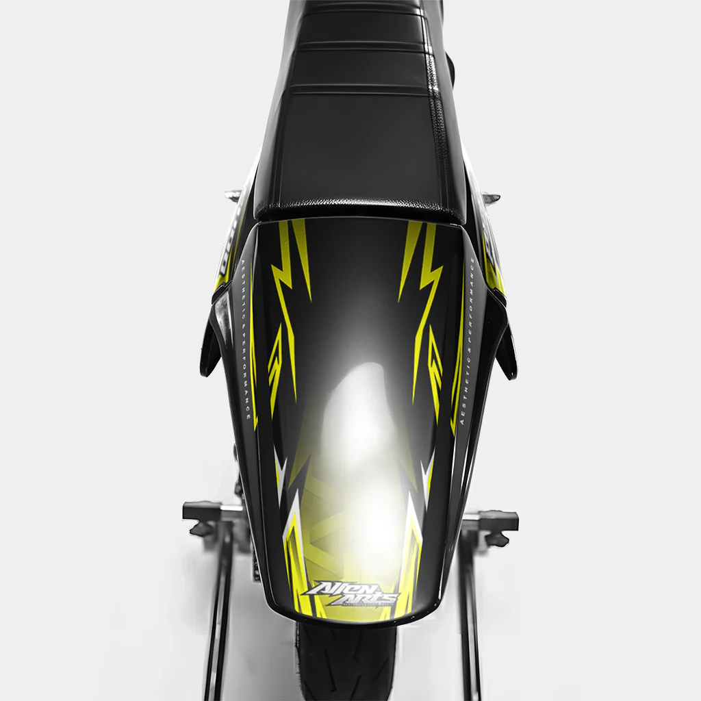 CIEL - Kit deco DERBI 50cc - Jaune - Image 3