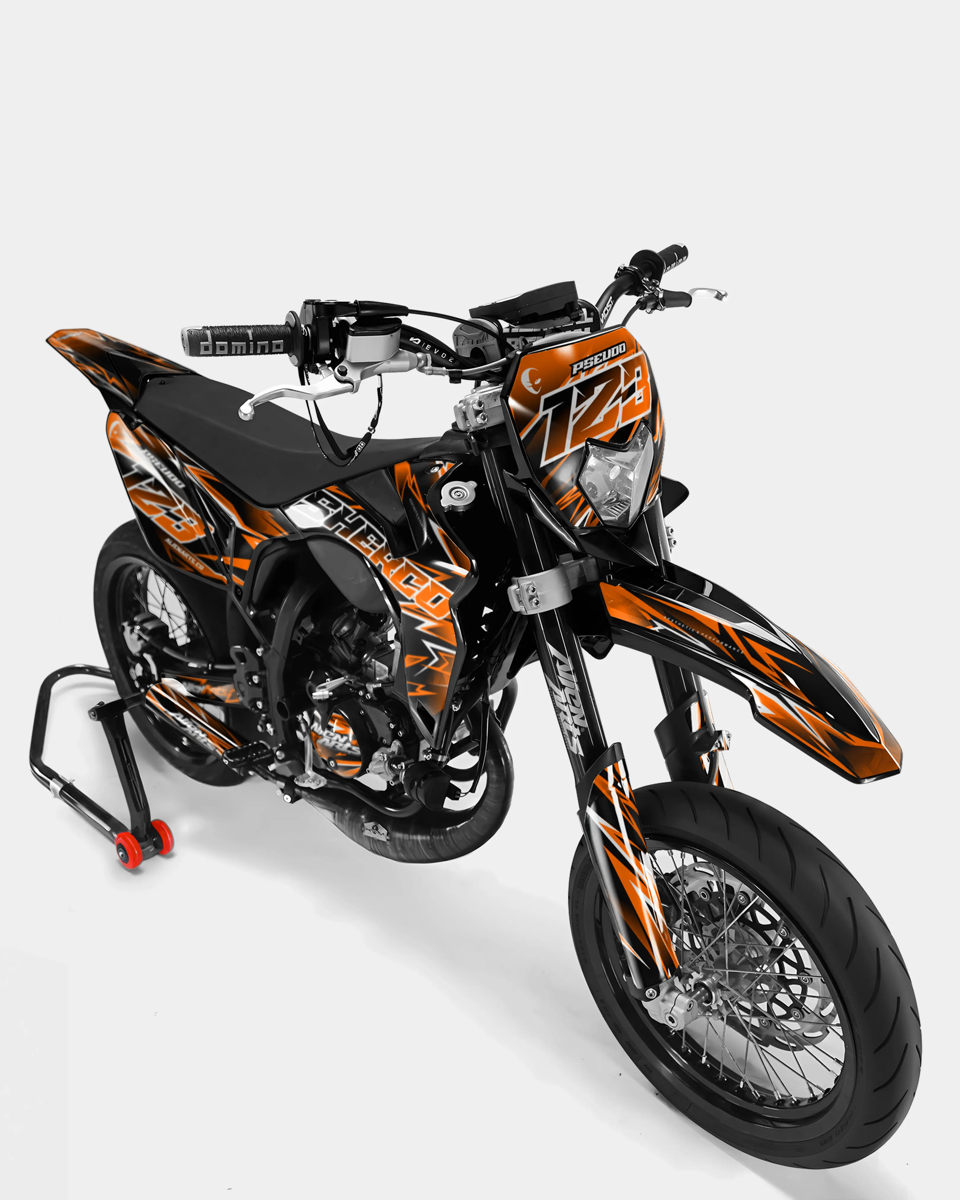 CIEL - Kit deco SHERCO 50cc - Orange - Image 2