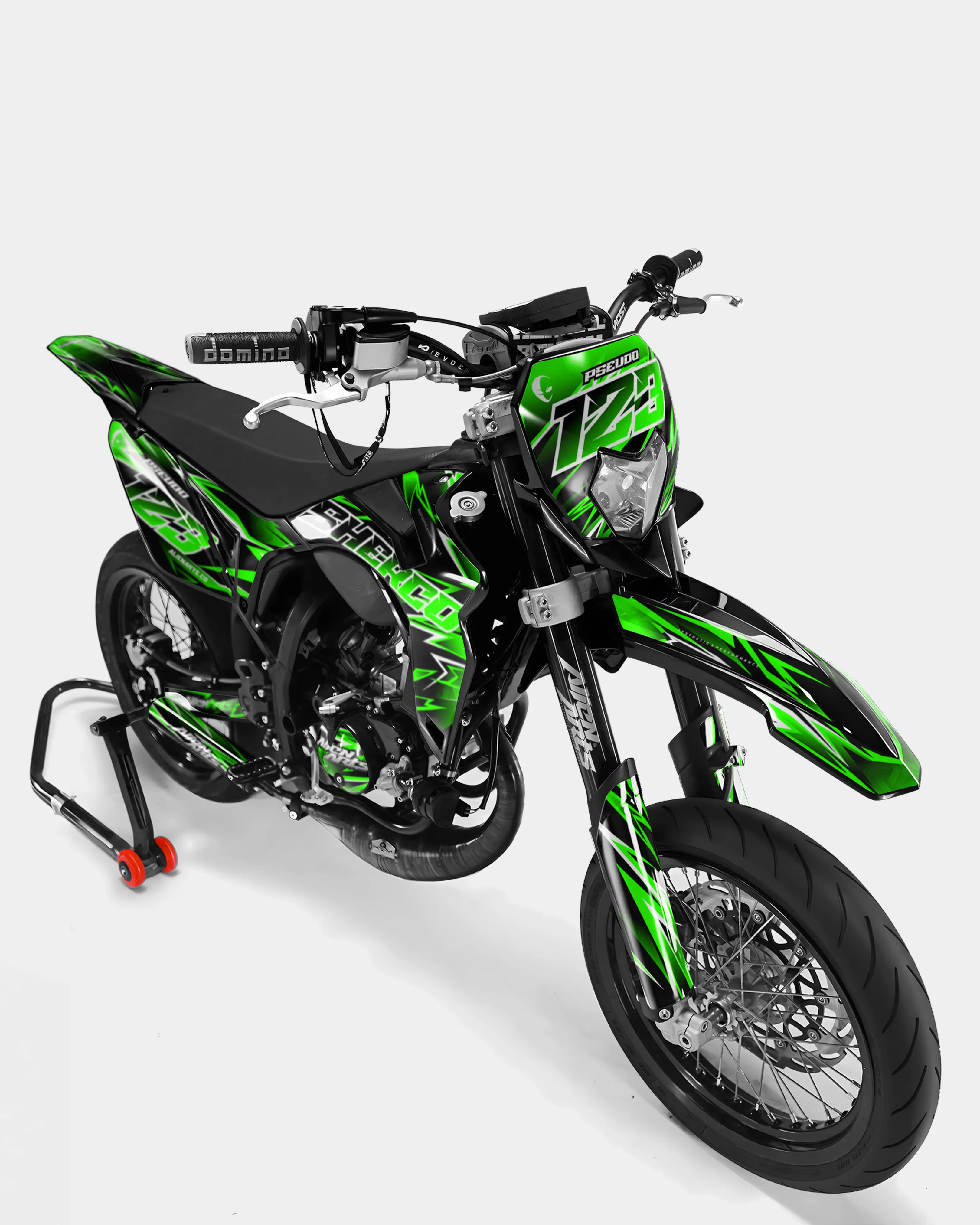CIEL - Kit deco SHERCO 50cc - Vert - Image 2