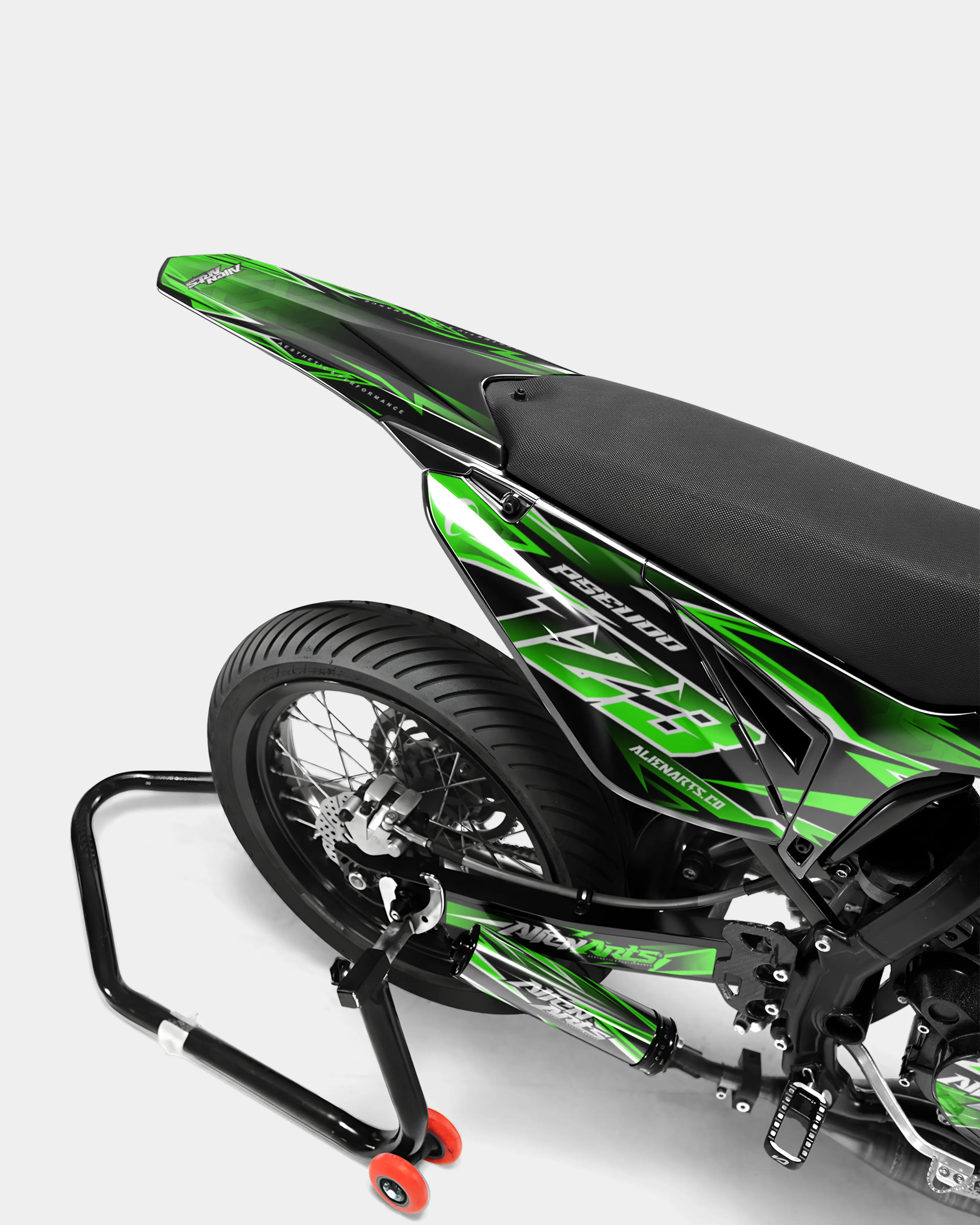 CIEL - Kit deco SHERCO 50cc - Vert - Image 4