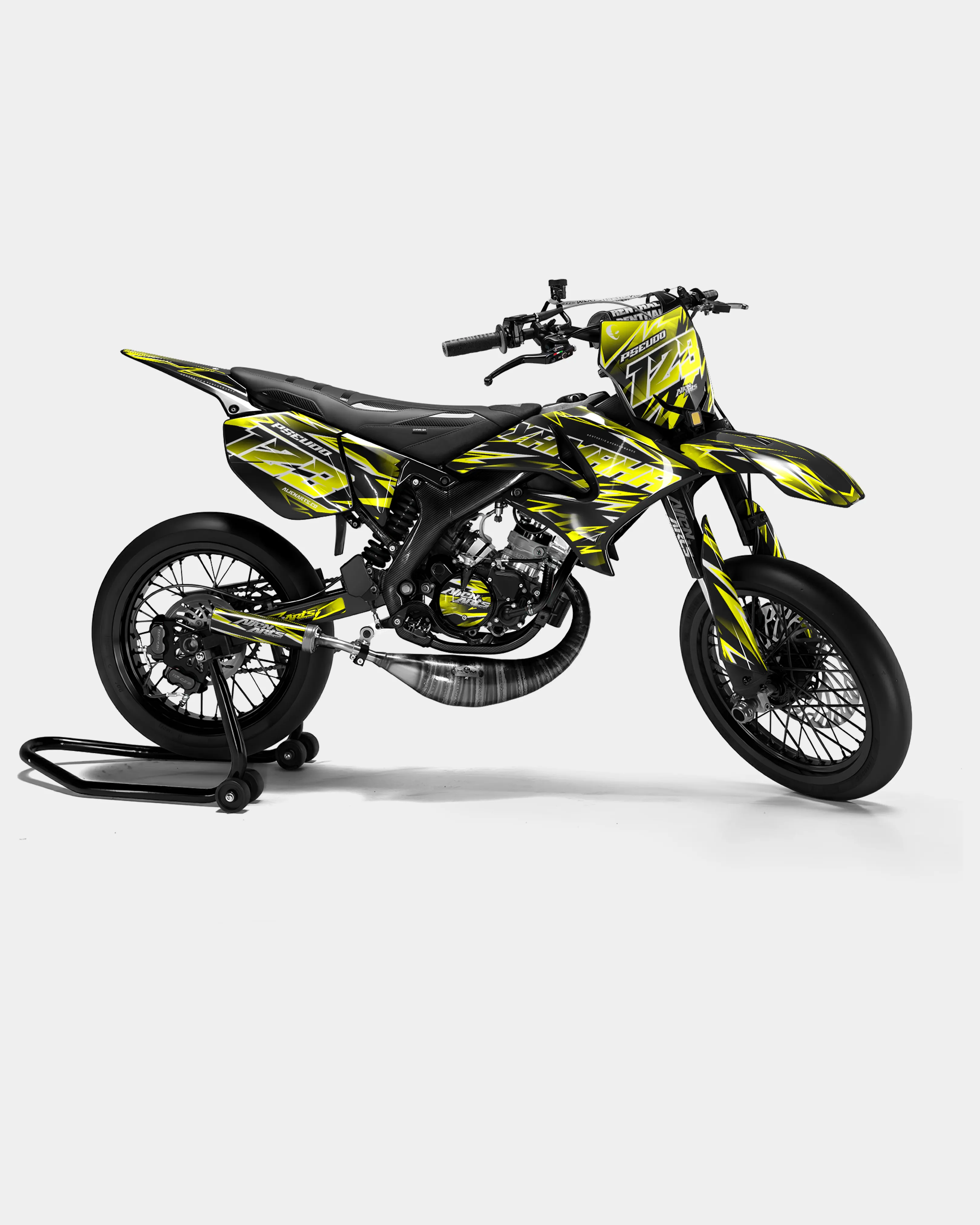 CIEL - Kit deco YAMAHA DT 50cc - Jaune