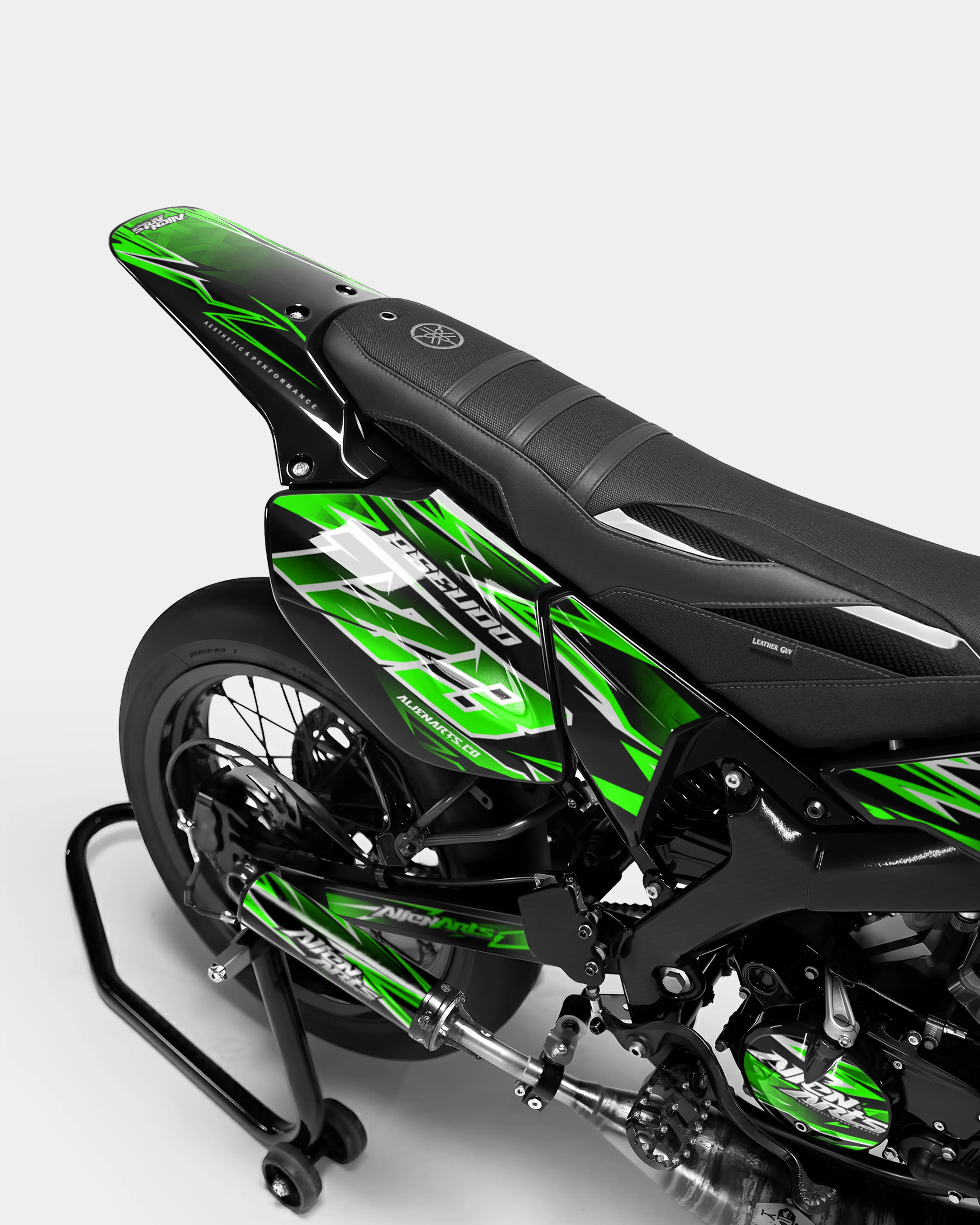 CIEL - Kit deco YAMAHA DT 50cc - Vert - Image 3