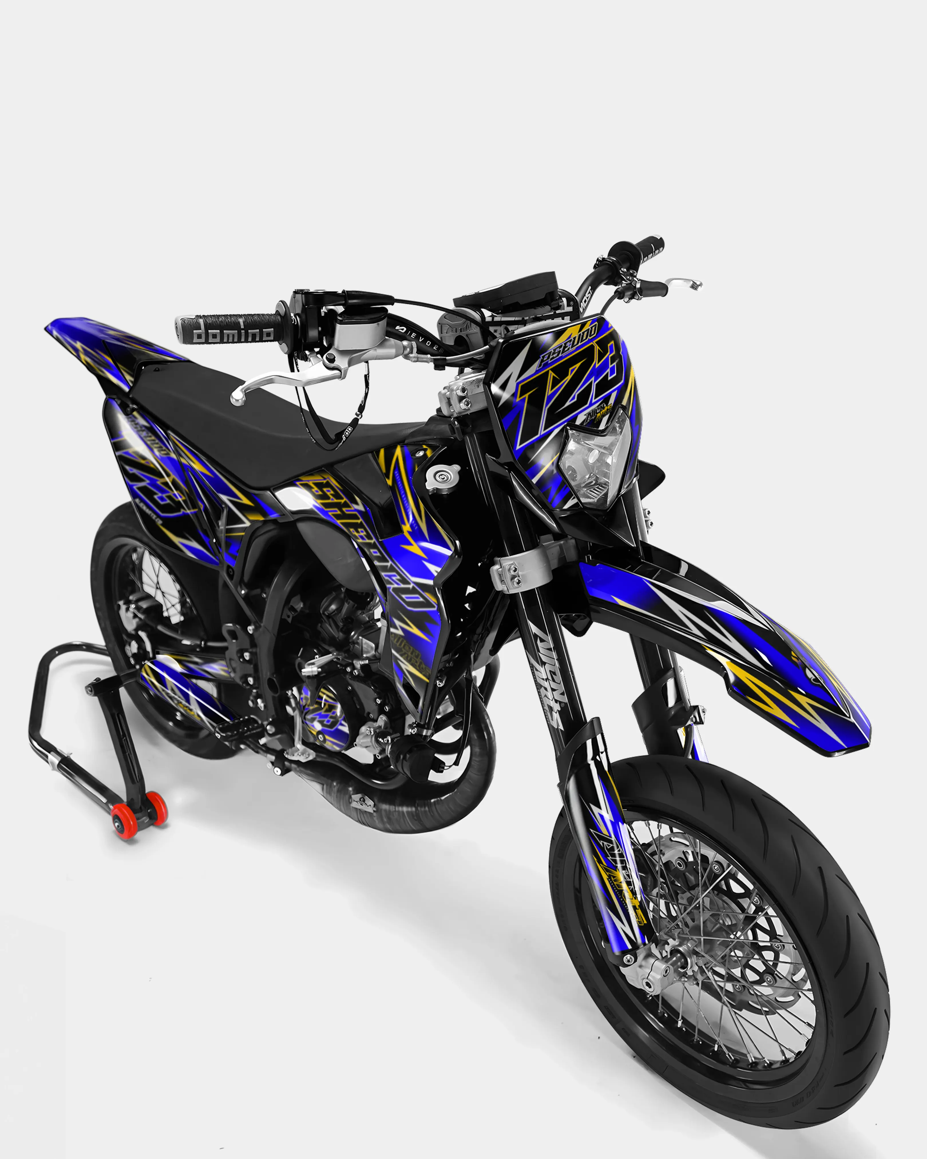 ECLAT - Kit deco SHERCO 50cc - Bleu foncé - Image 2