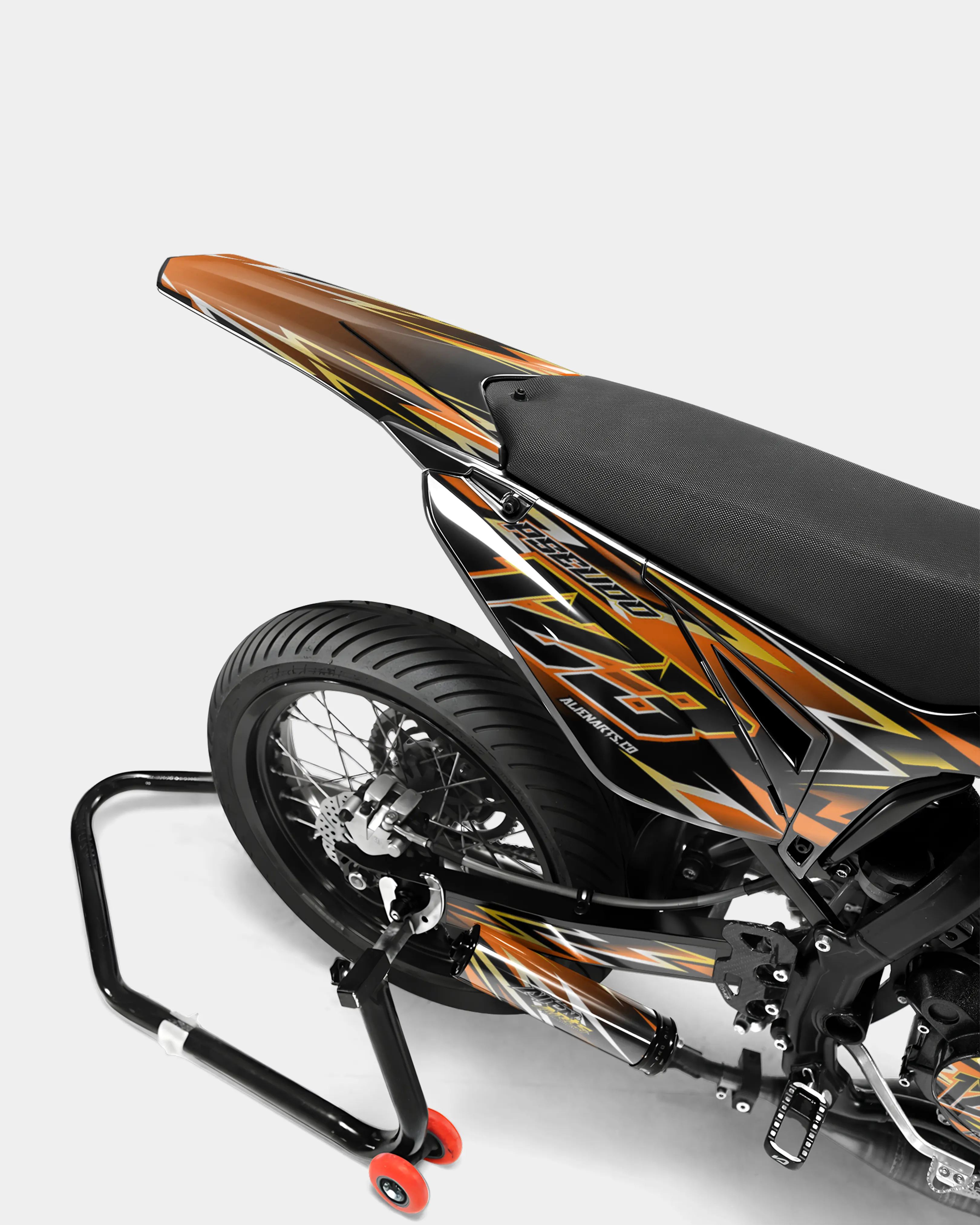 ECLAT - Kit deco SHERCO 50cc - Orange - Image 4