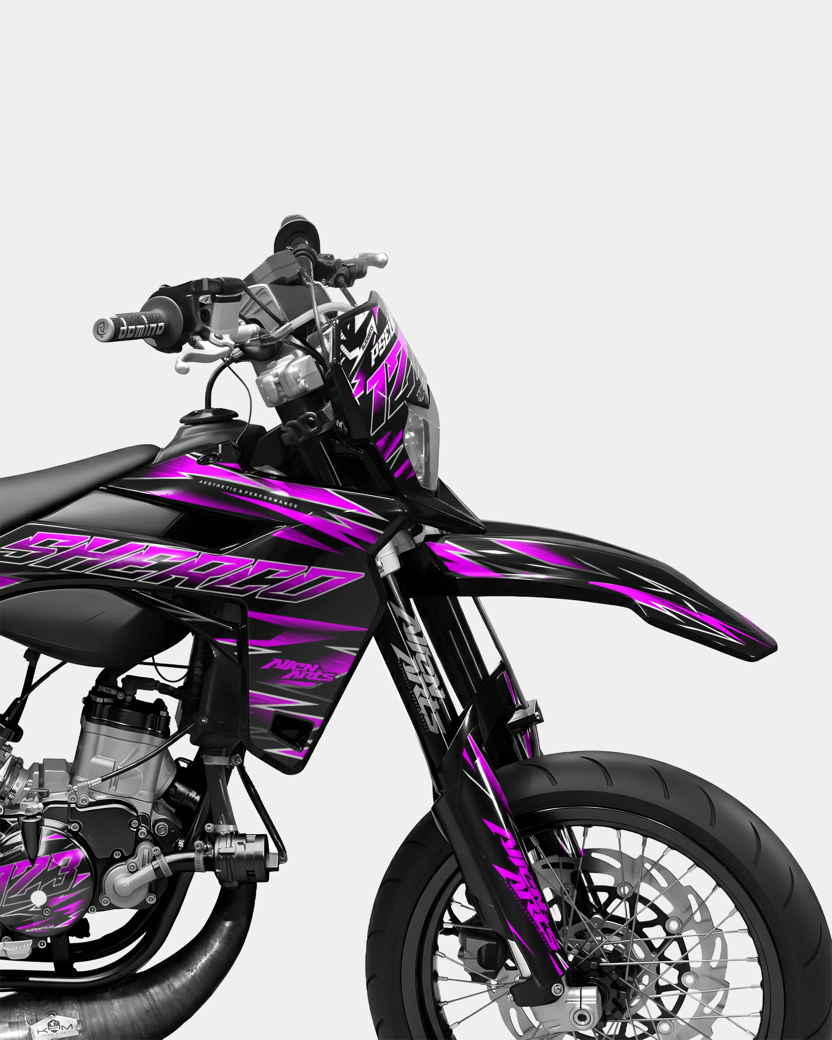 ELARA - Kit deco SHERCO 50cc - Rose - Image 3