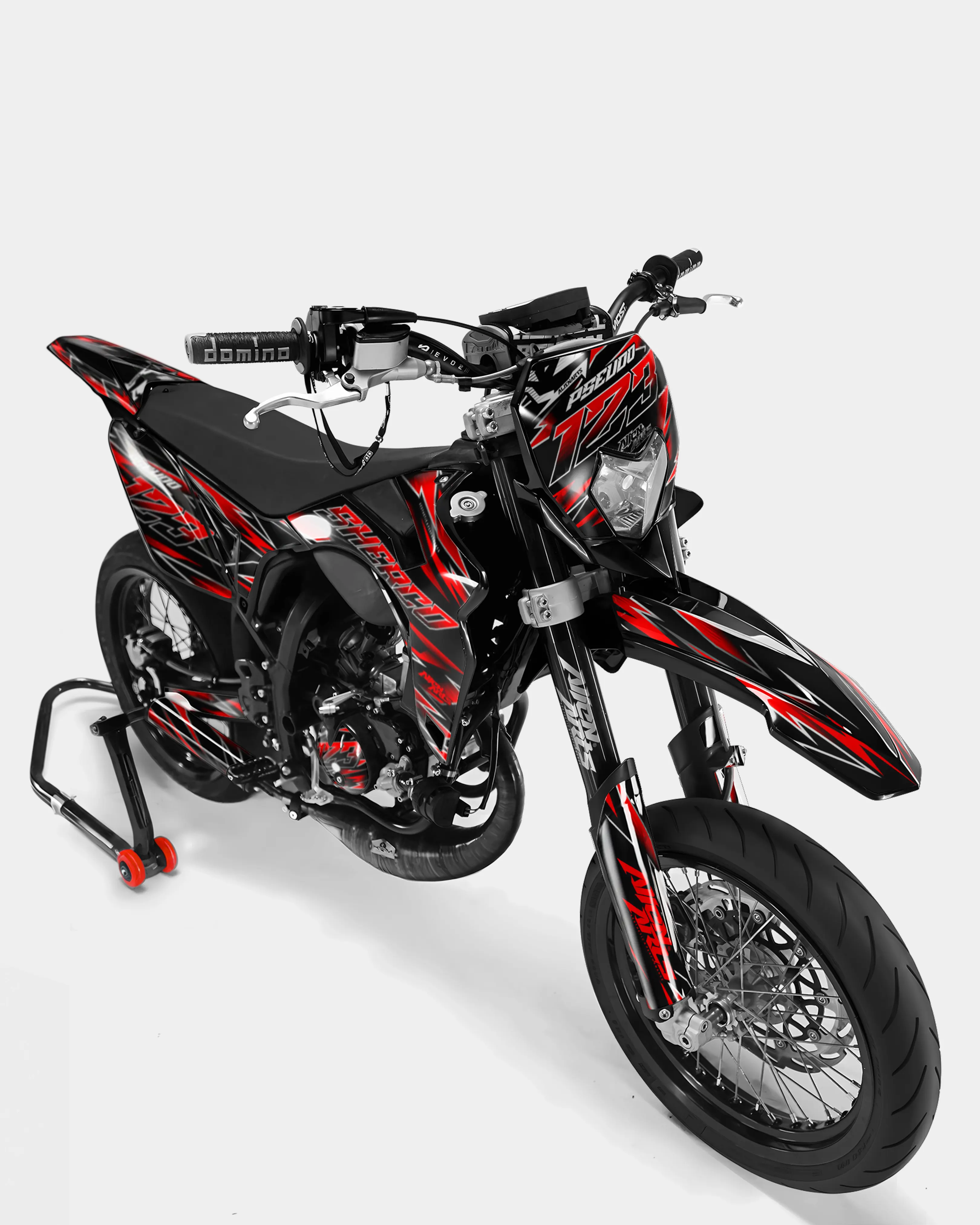 ELARA - Kit deco SHERCO 50cc - Rouge - Image 2
