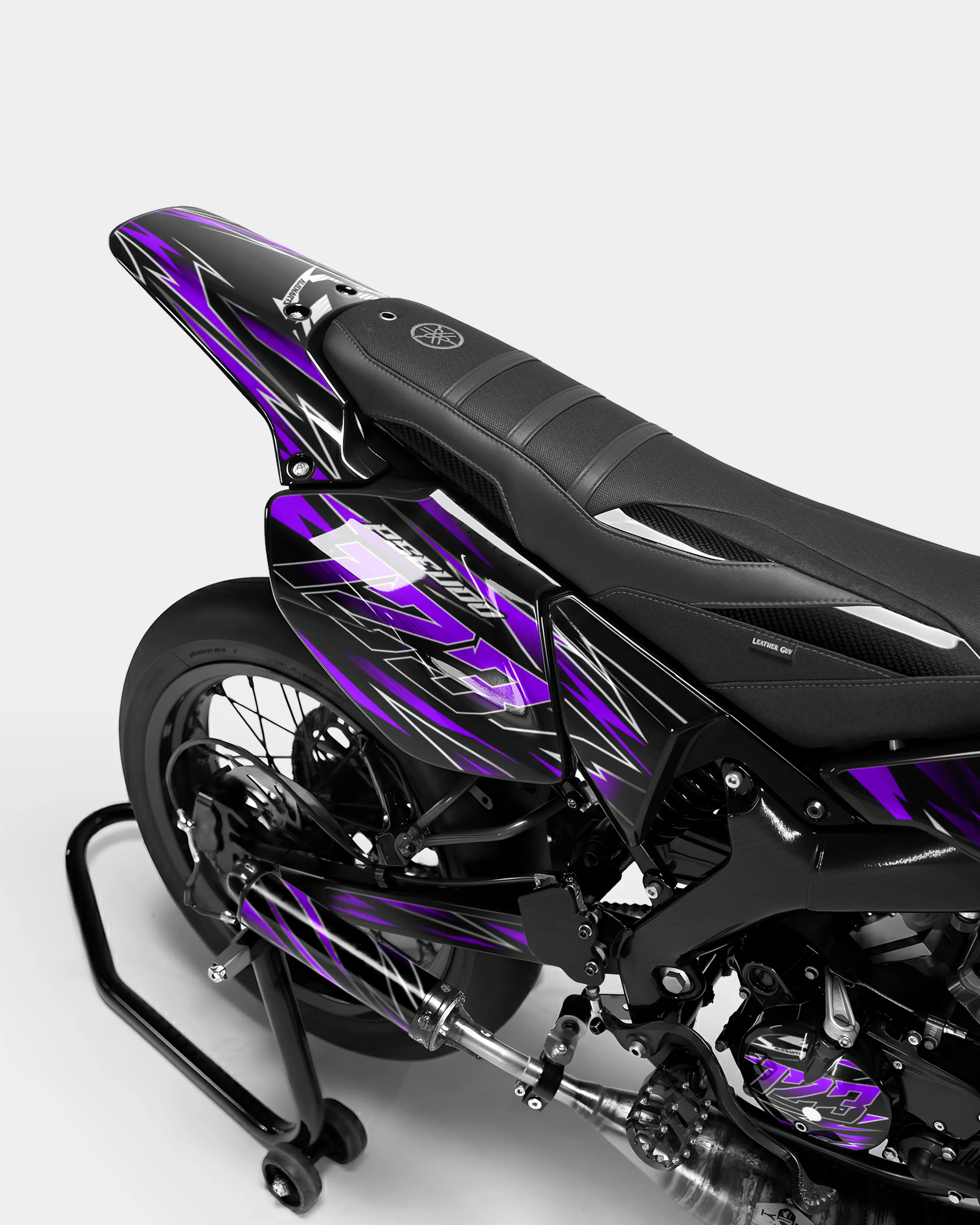 ELARA - Kit deco YAMAHA DT 50cc - Violet - Image 3