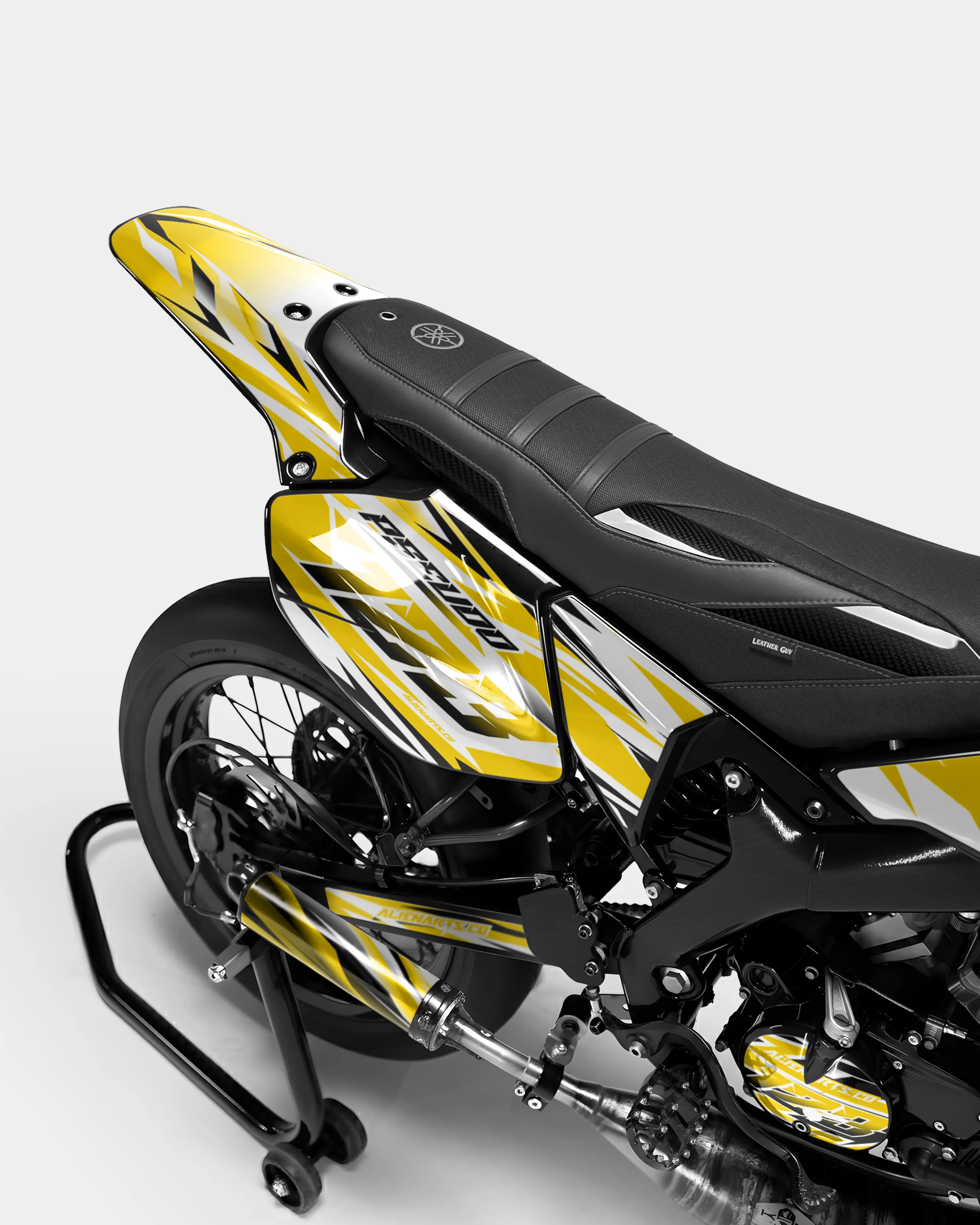 FABLE - Kit deco YAMAHA DT 50cc - Jaune foncé - Image 3