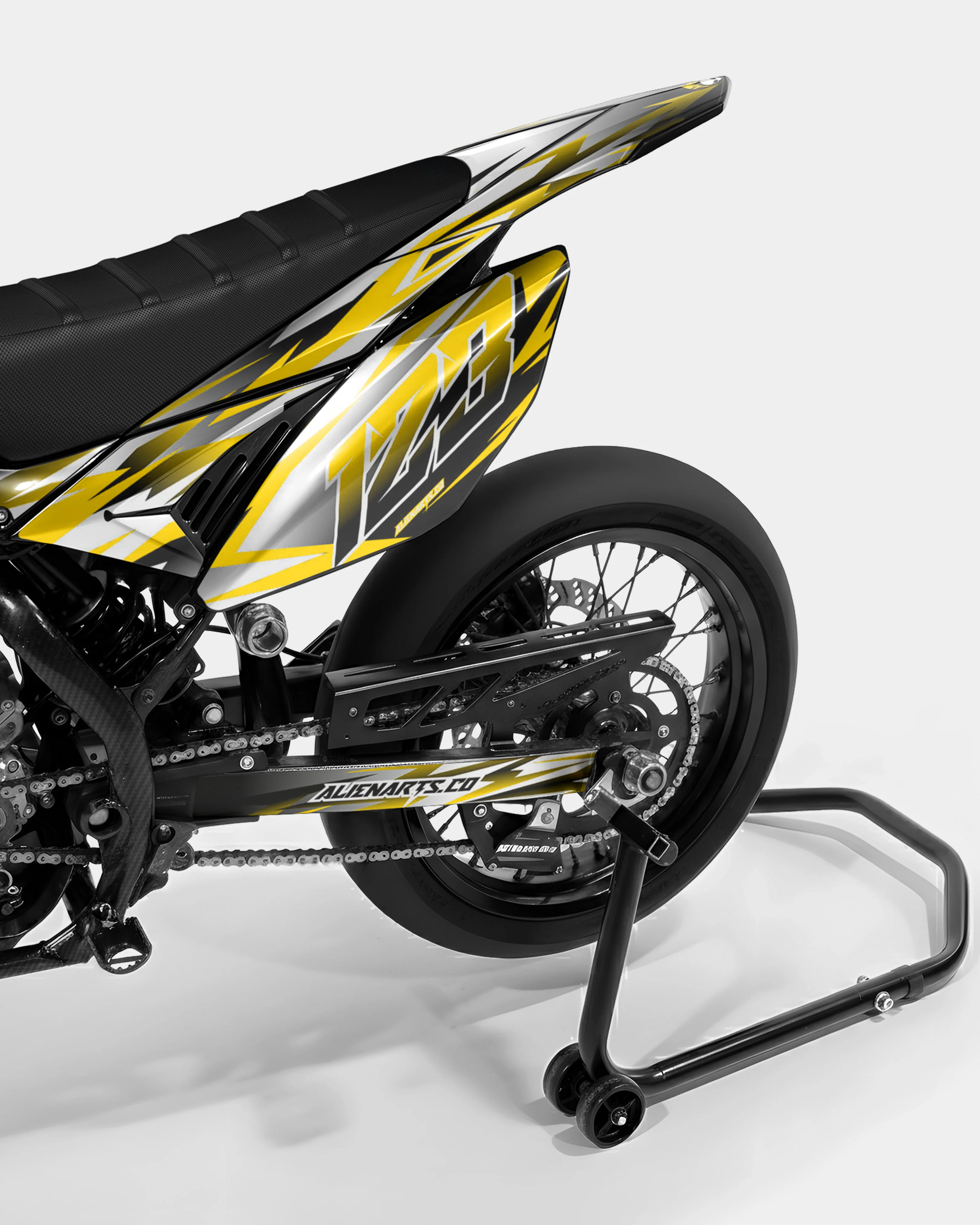 FIKA - Kit deco BETA 50cc - Jaune Foncé - Image 3