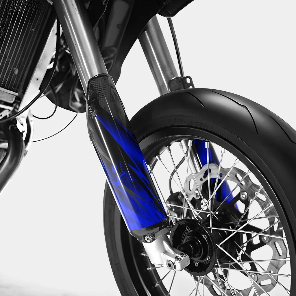 LISSE - Kit deco DERBI 50cc - Bleu Foncé - Image 4