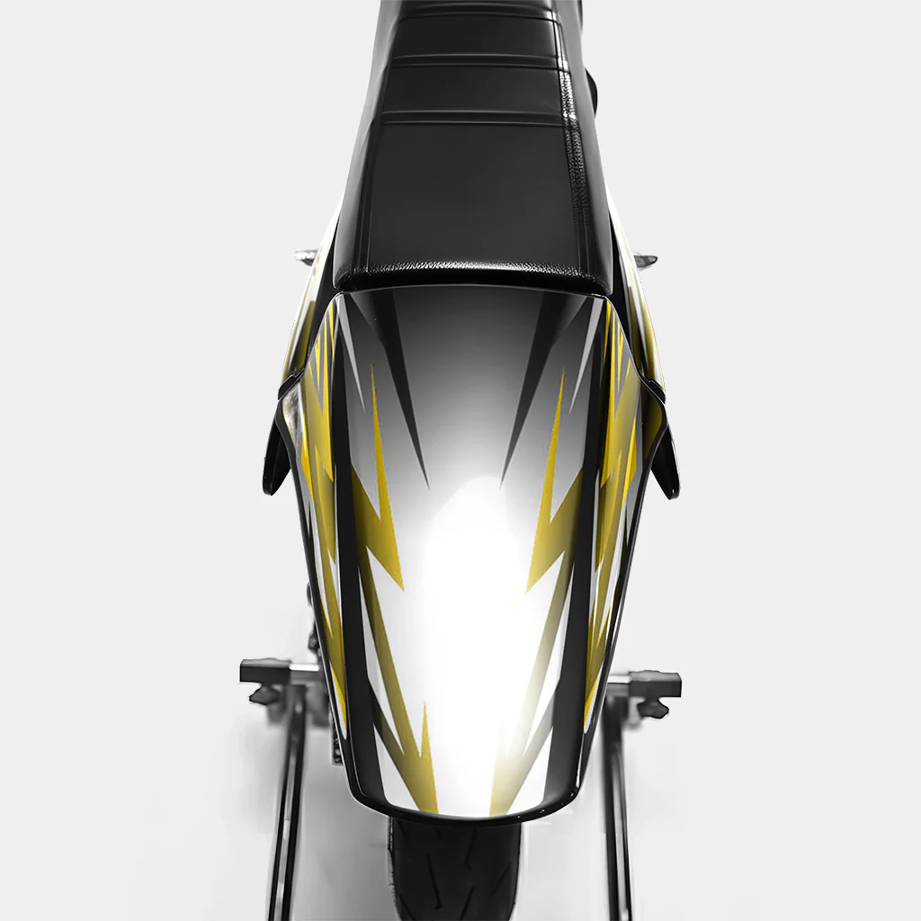 FIKA - Kit deco DERBI 50cc - Jaune Foncé - Image 3