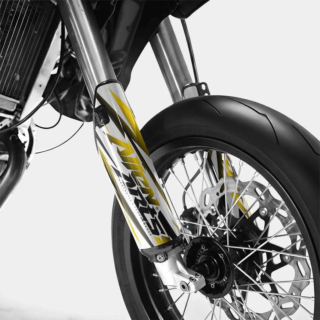 FIKA - Kit deco DERBI 50cc - Jaune Foncé - Image 4