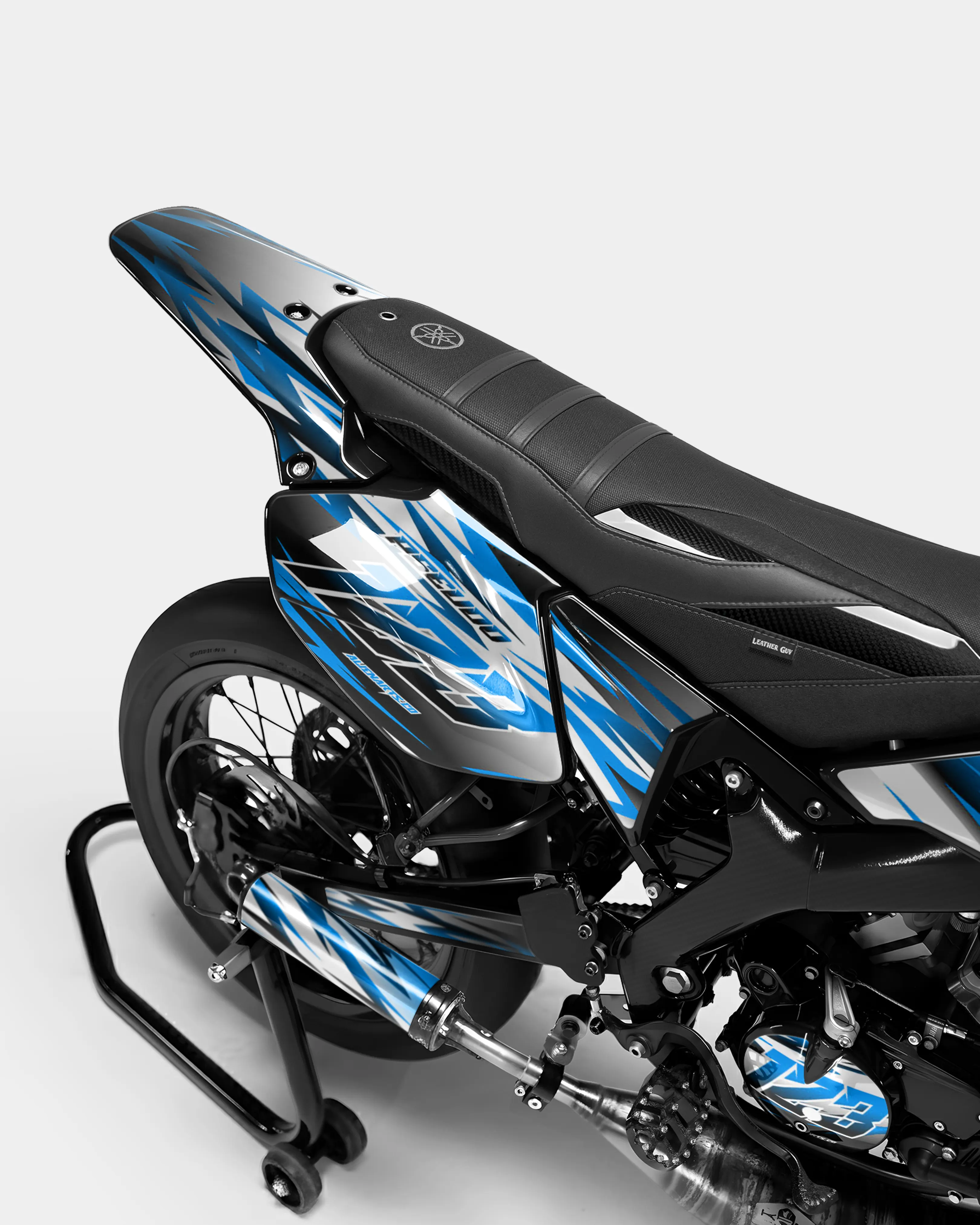FIKA - Kit deco YAMAHA DT 50cc - Bleu - Image 3