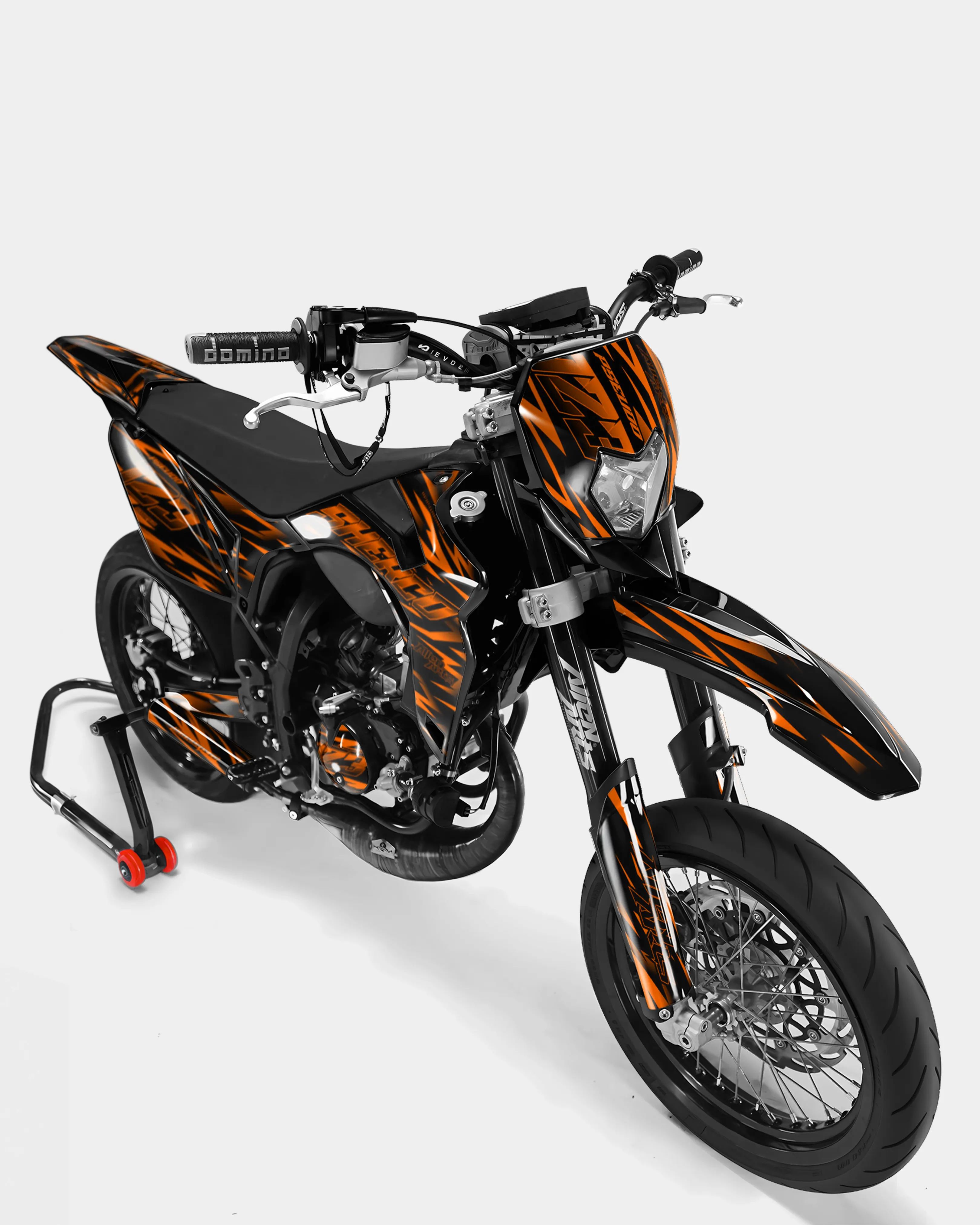 LIEN- Kit deco SHERCO 50cc - Orange - Image 2