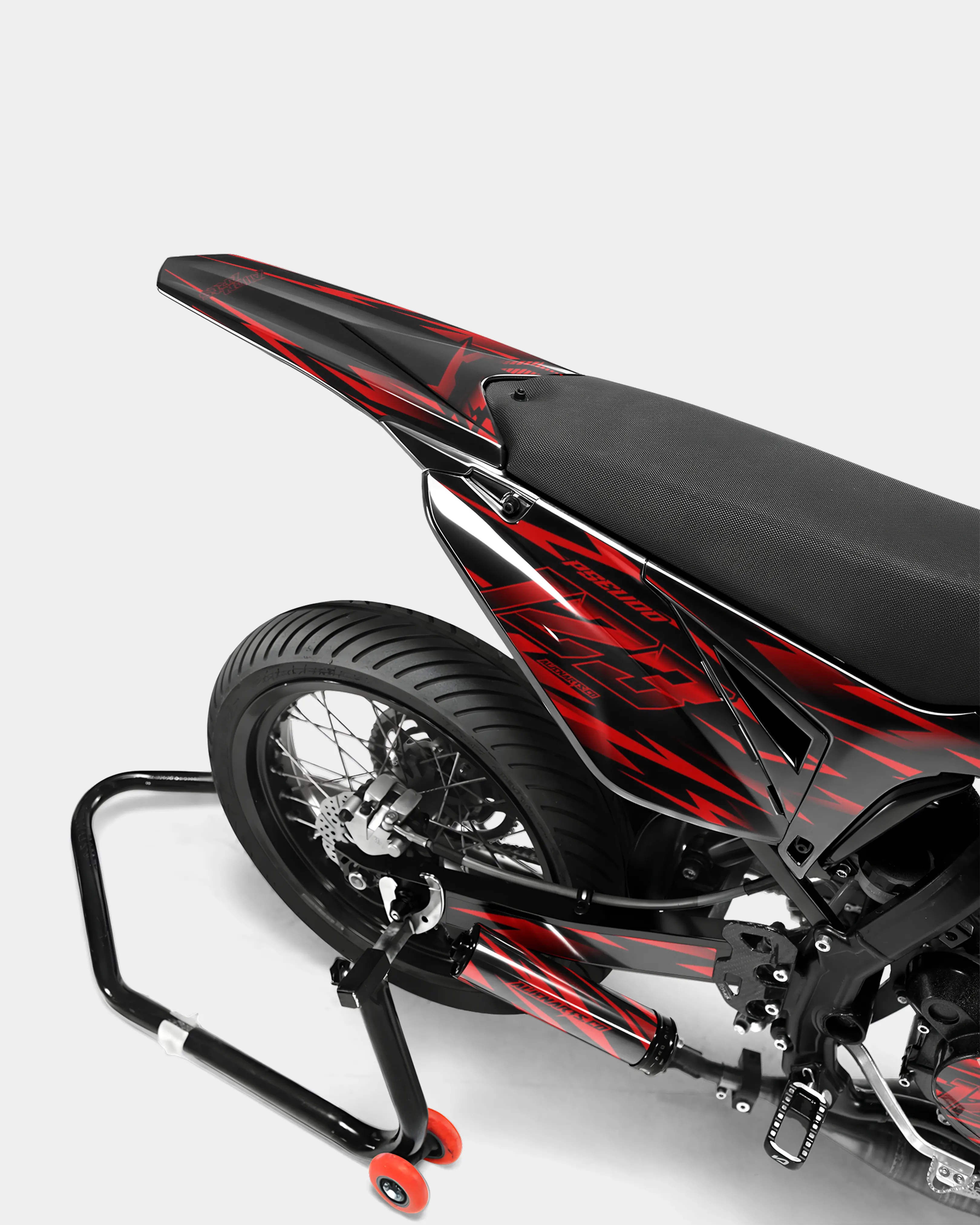 LIEN- Kit deco SHERCO 50cc - Rouge - Image 4