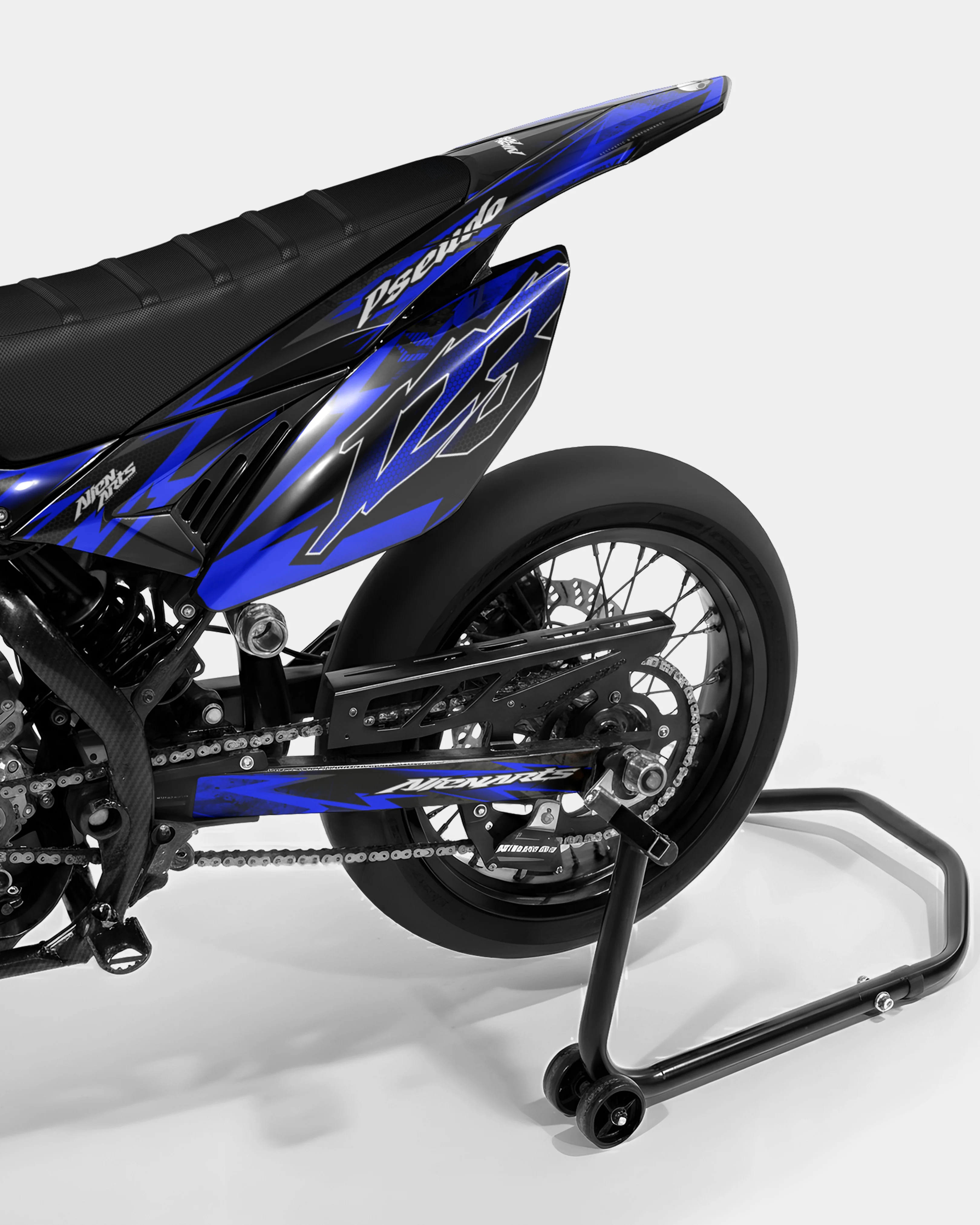 LISSE - Kit deco BETA 50cc - Bleu Foncé - Image 3