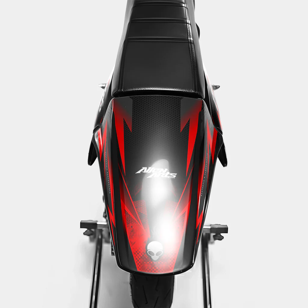 LISSE - Kit deco DERBI 50cc - Rouge - Image 3