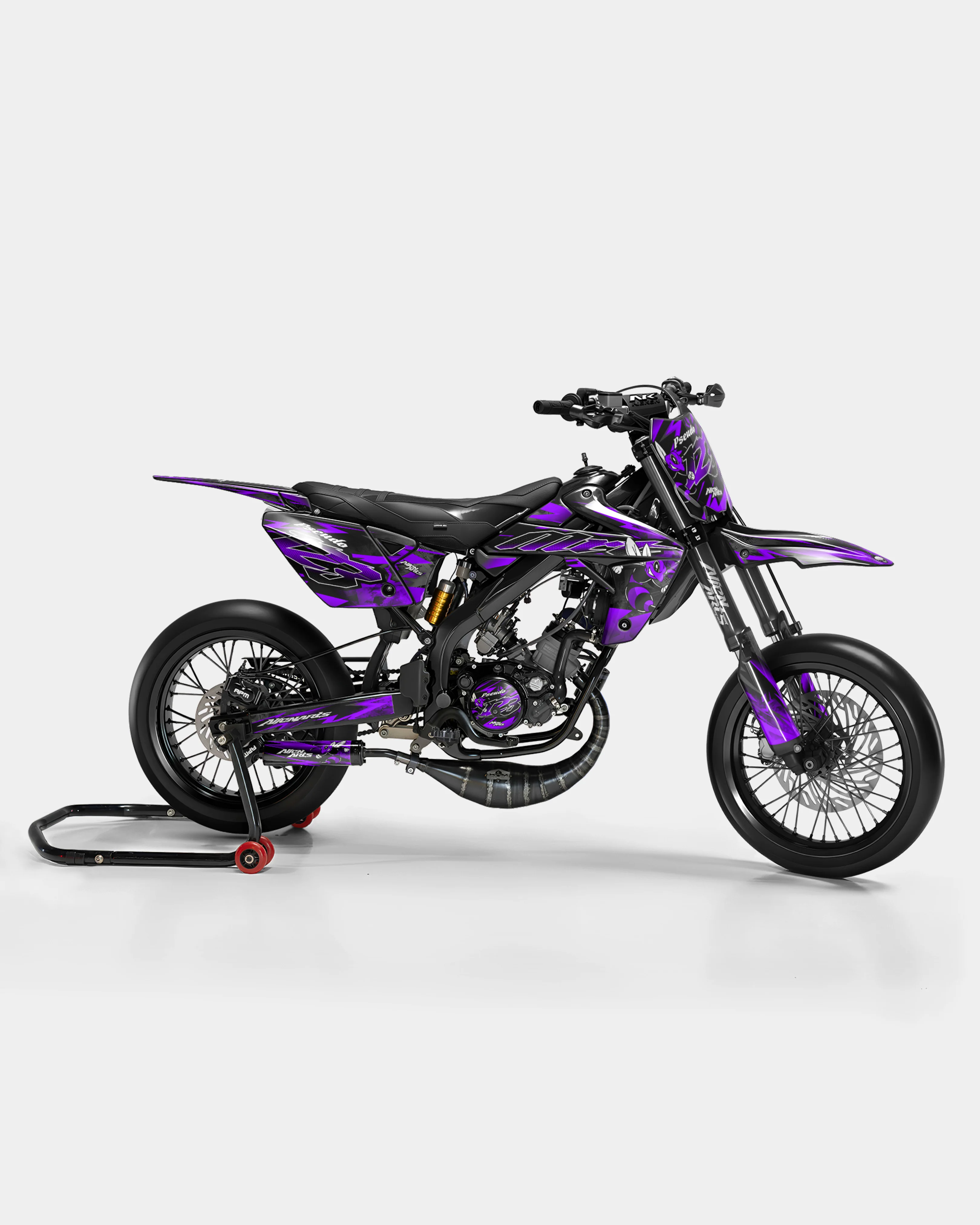 LISSE - Kit deco RIEJU 50cc - Violet
