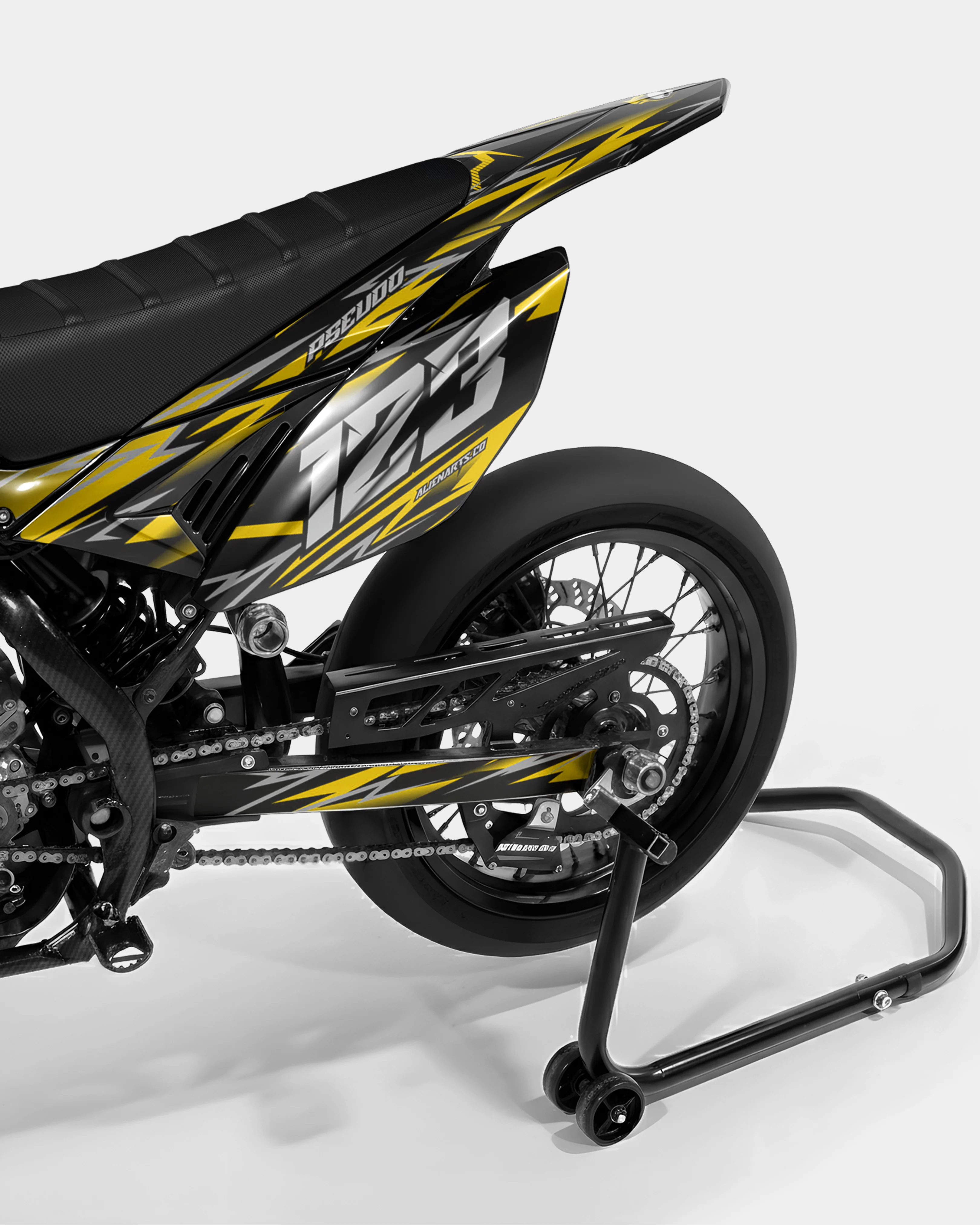 LUEUR - Kit deco BETA 50cc - Jaune Foncé - Image 3