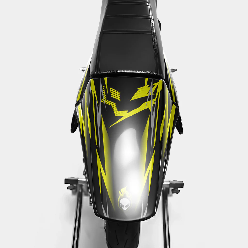 LUEUR - Kit deco DERBI 50cc - Jaune - Image 3