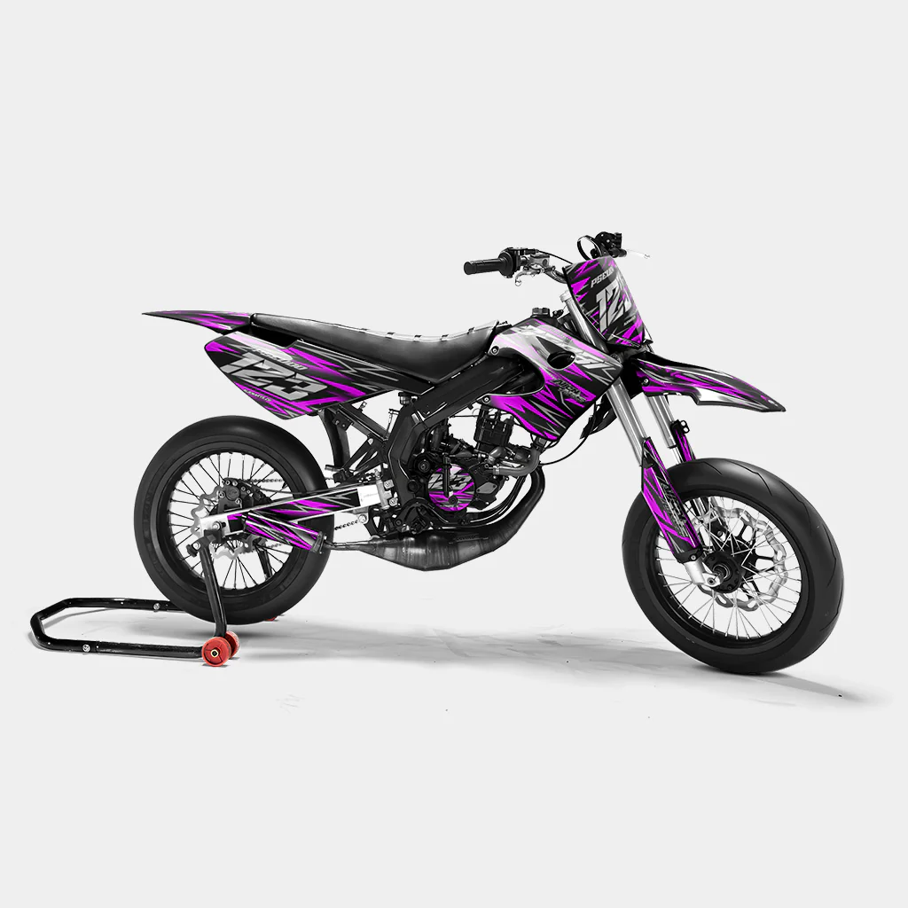 LUEUR - Kit deco DERBI 50cc - Rose