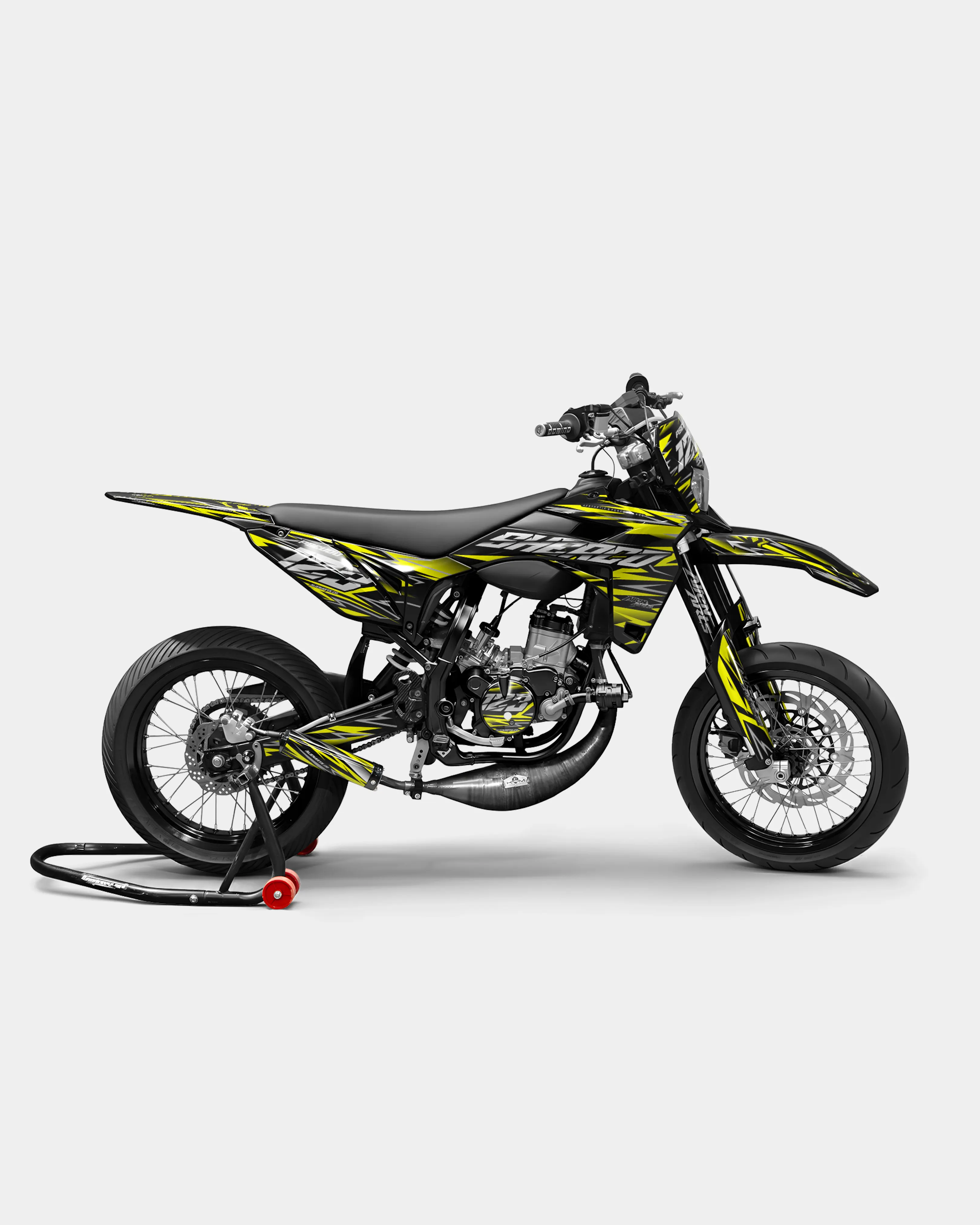 LUEUR- Kit deco SHERCO 50cc - Jaune