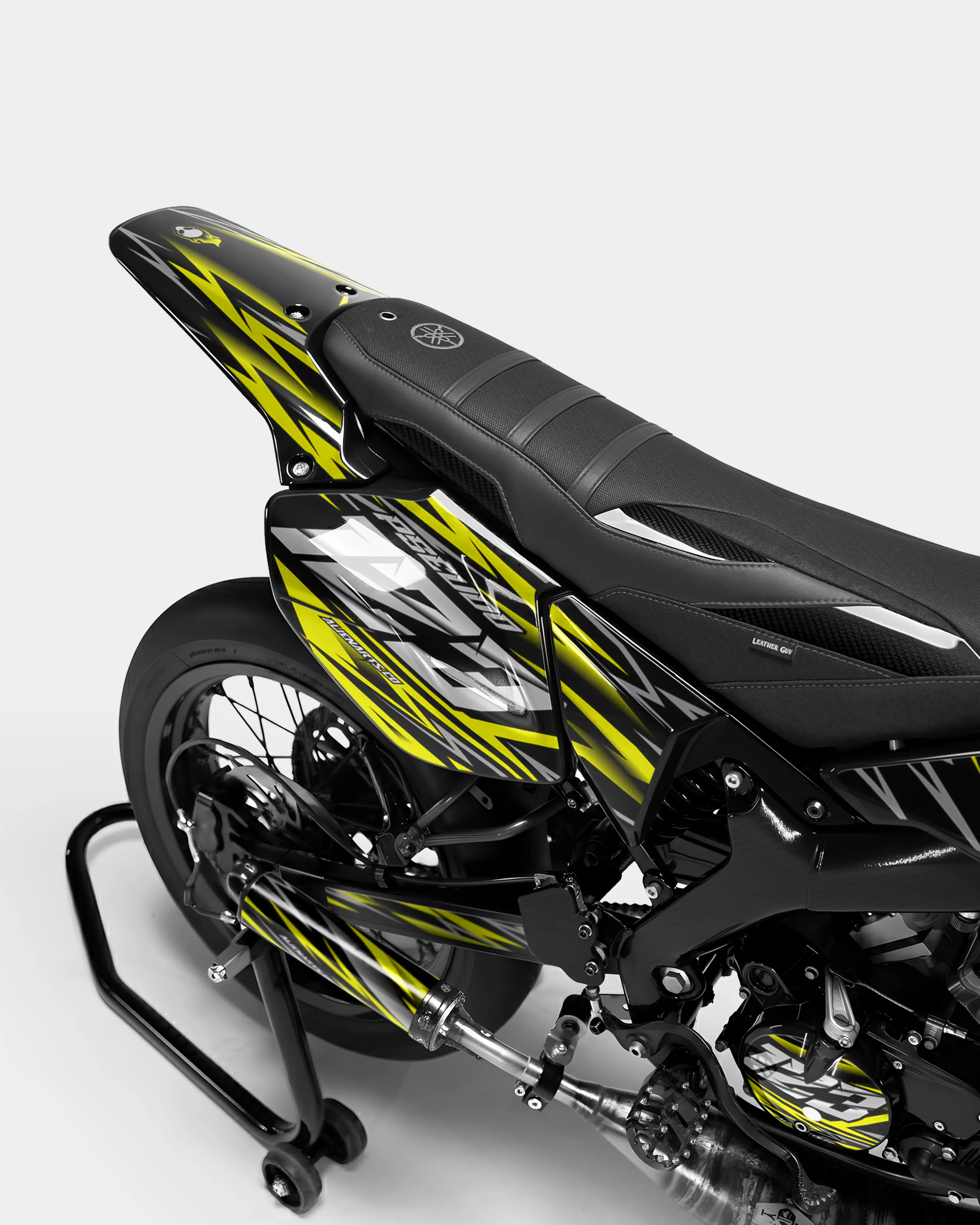 LUEUR - Kit deco YAMAHA DT 50cc - Jaune - Image 3