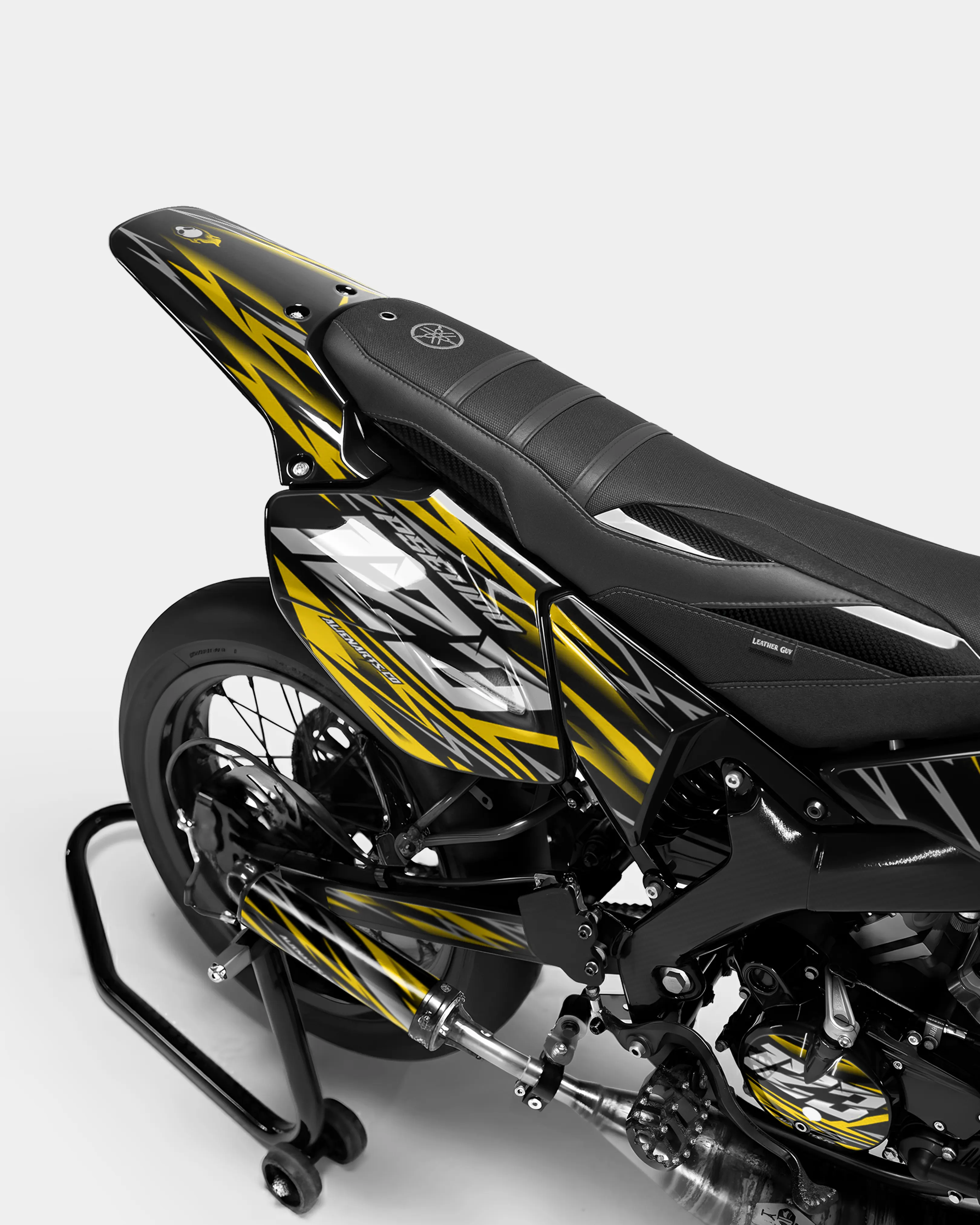 LUEUR - Kit deco YAMAHA DT 50cc - Jaune foncé - Image 3