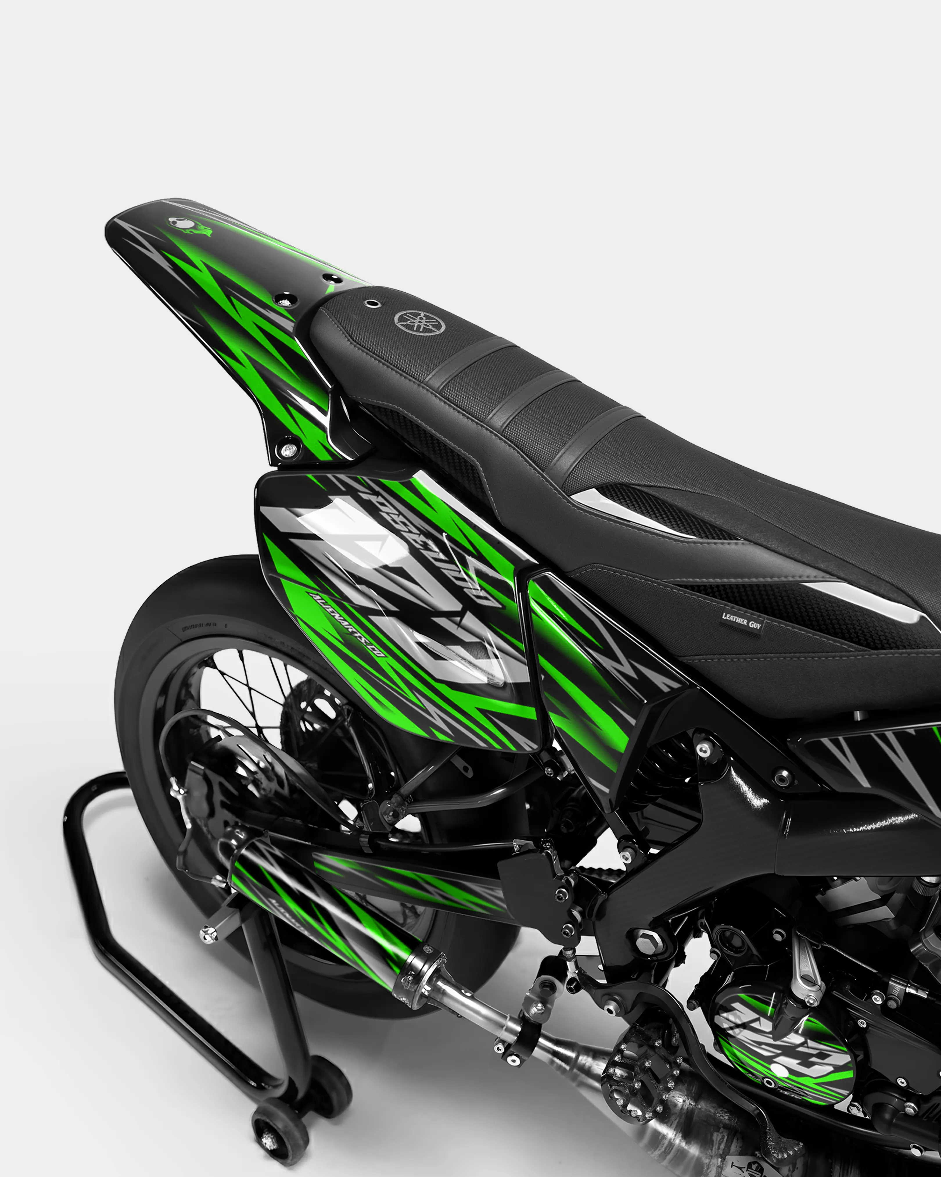 LUEUR - Kit deco YAMAHA DT 50cc - Vert - Image 3