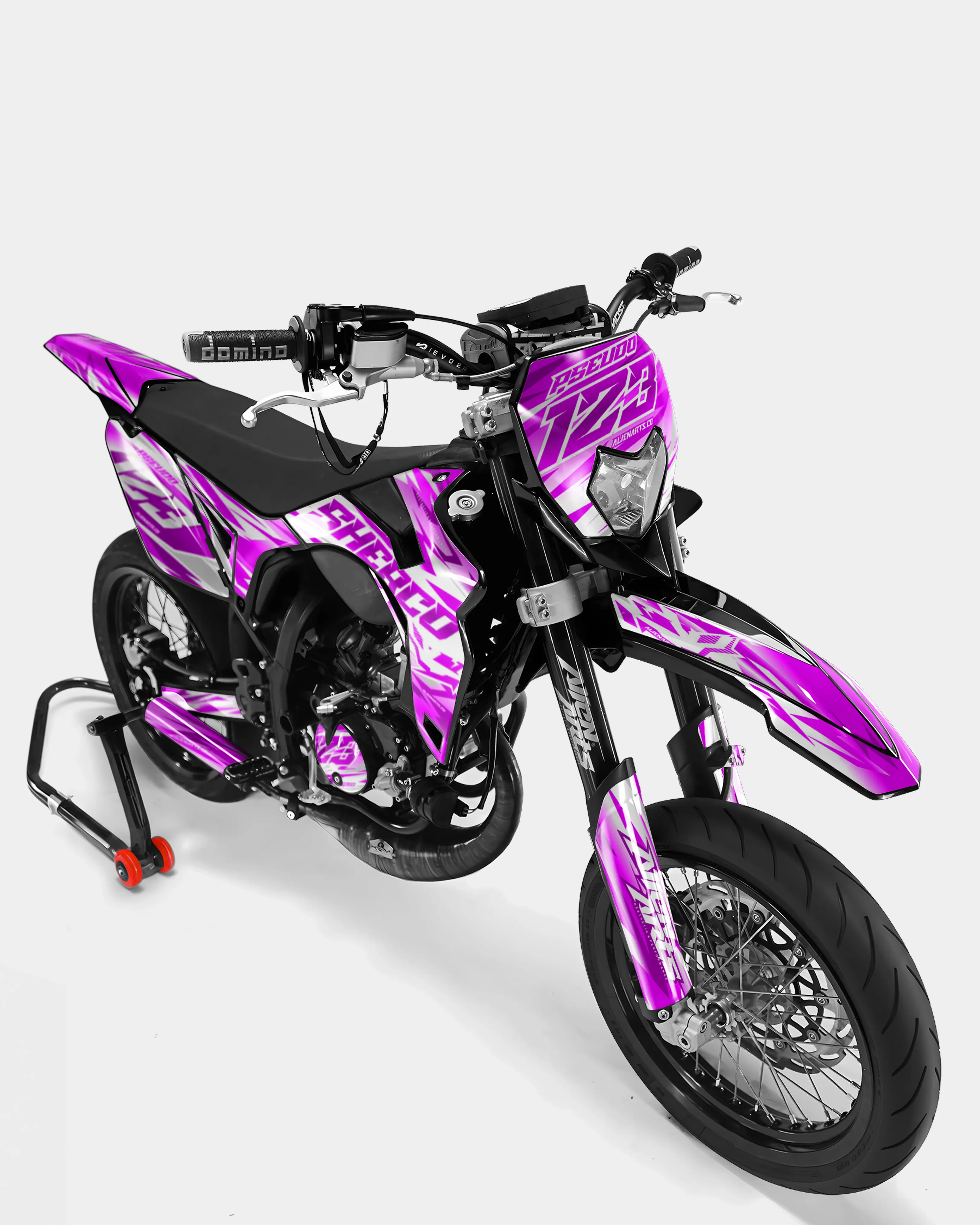 LUNIOR- Kit deco SHERCO 50cc - Rose - Image 2
