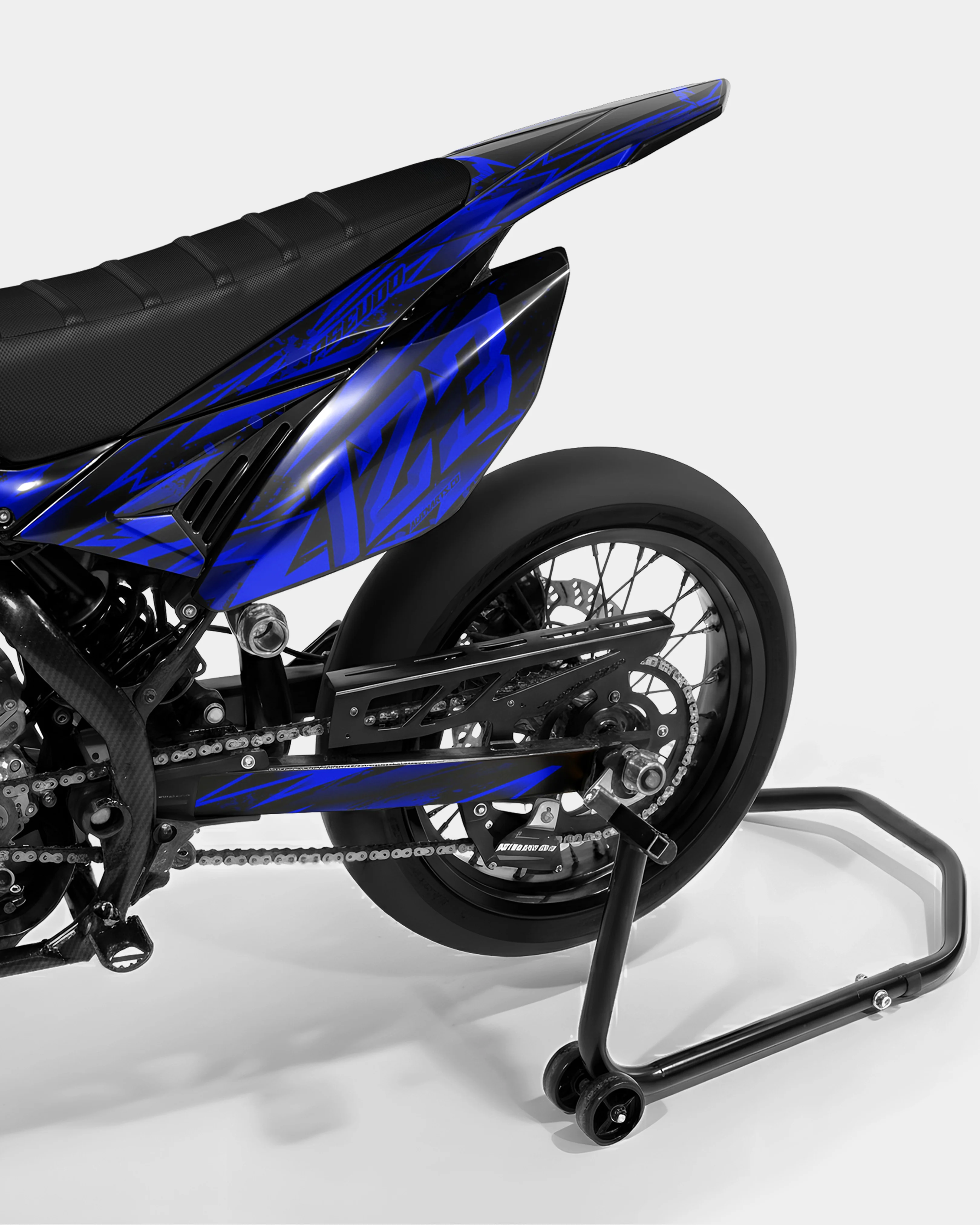 MIROIR - Kit deco BETA 50cc - Bleu Foncé - Image 3