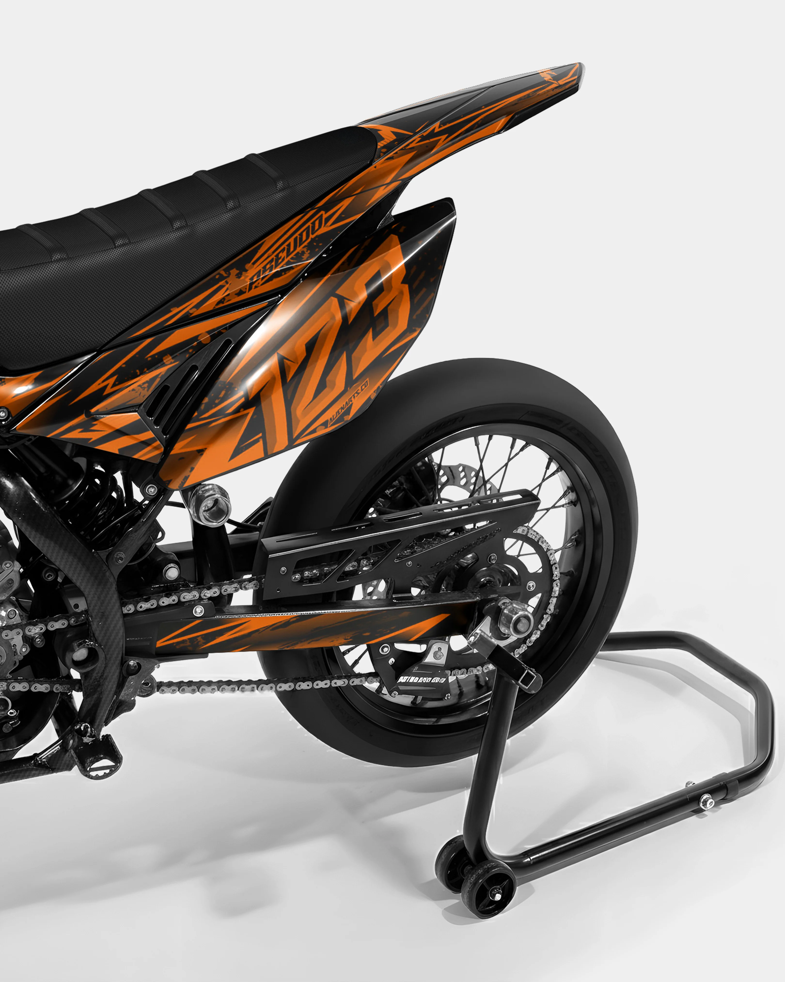 MIROIR - Kit deco BETA 50cc - Orange - Image 3