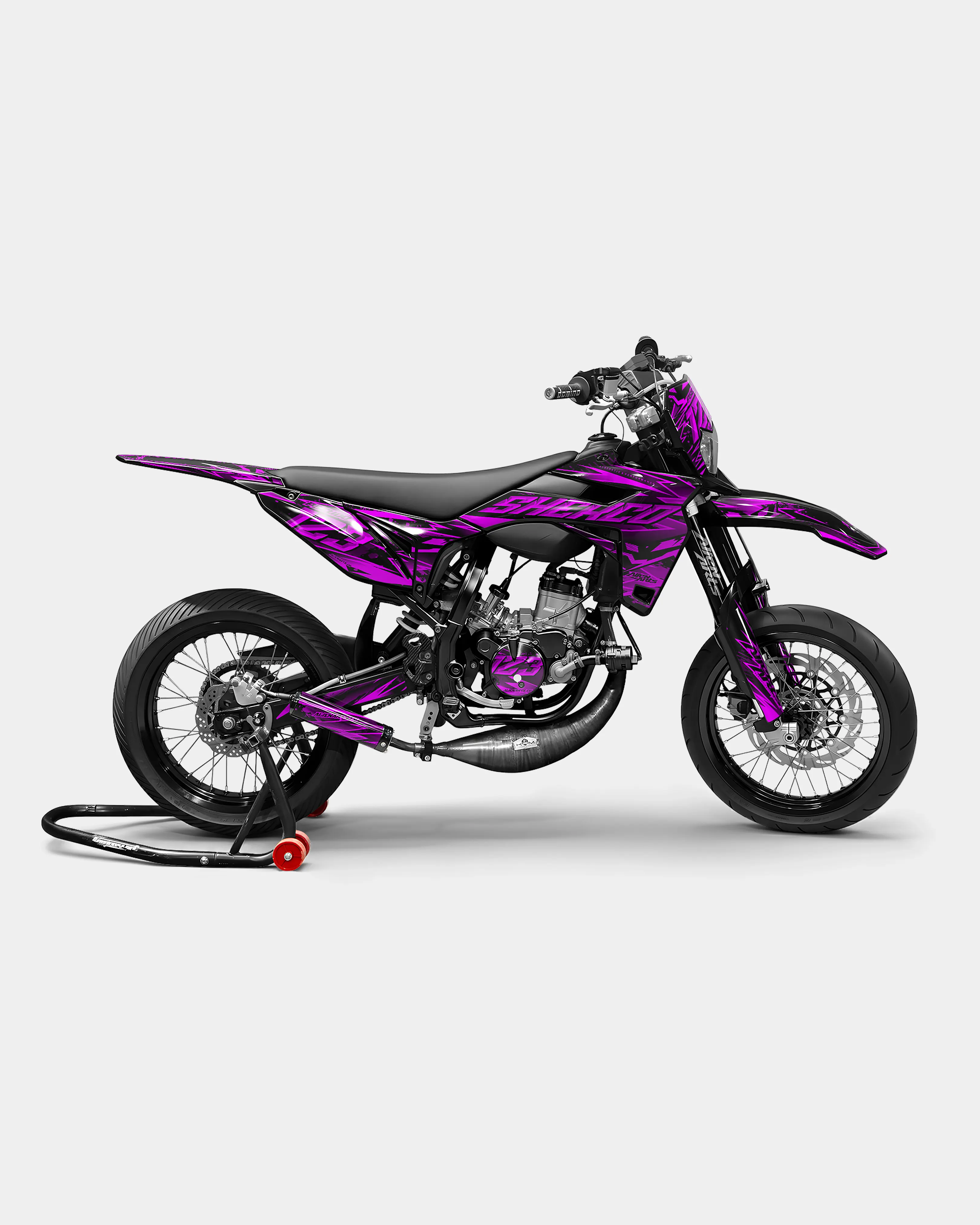 MIROIR- Kit deco SHERCO 50cc - Rose