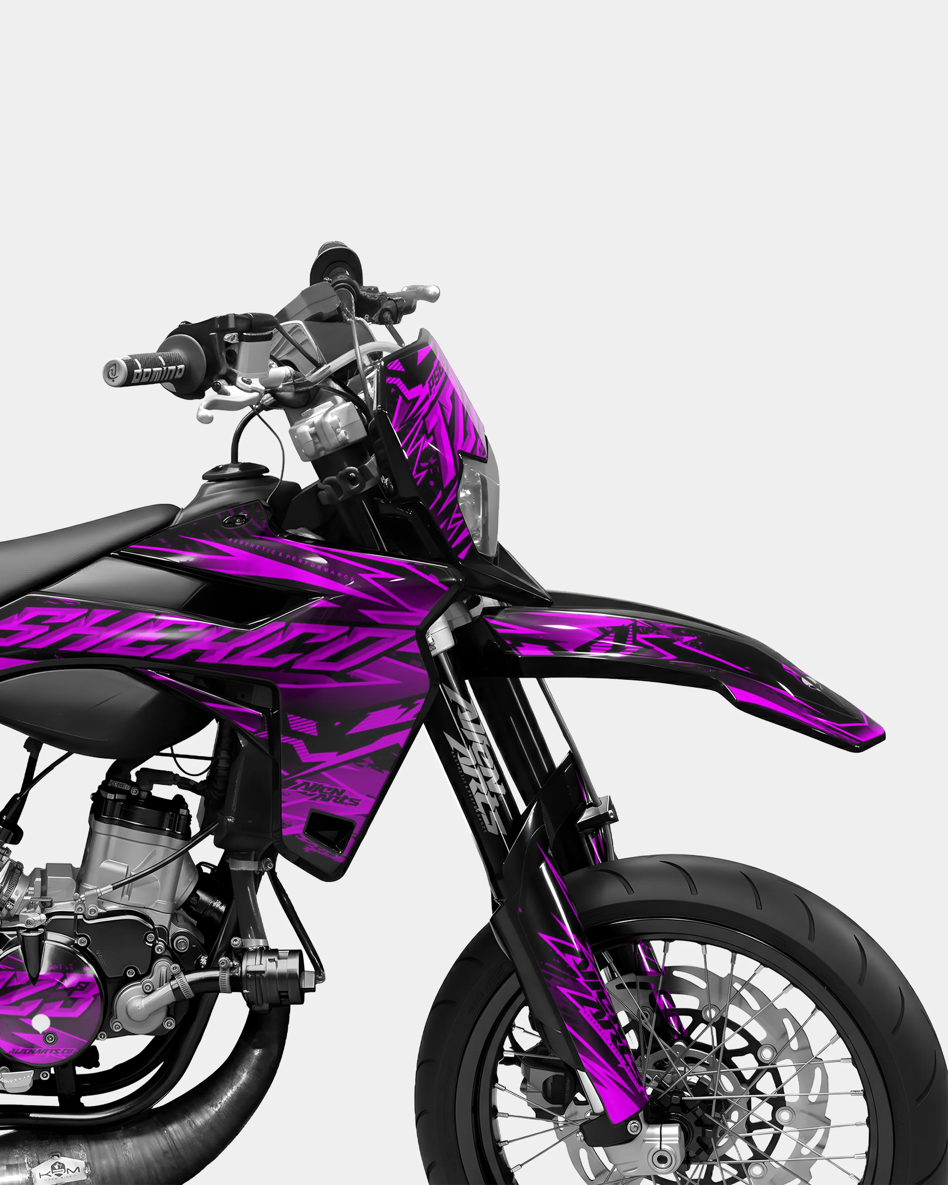MIROIR- Kit deco SHERCO 50cc - Rose - Image 3