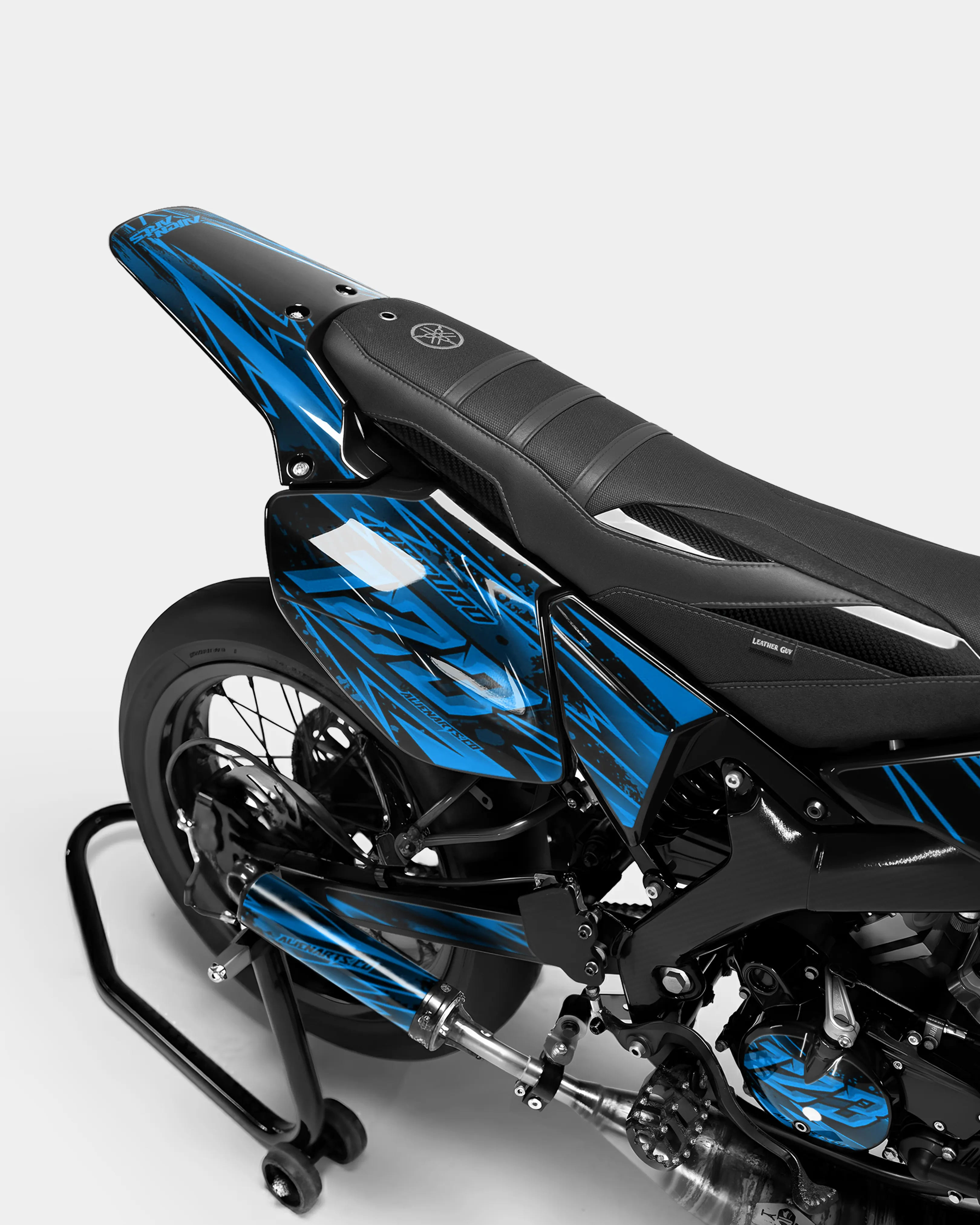 MIROIR - Kit deco YAMAHA DT 50cc - Bleu - Image 3