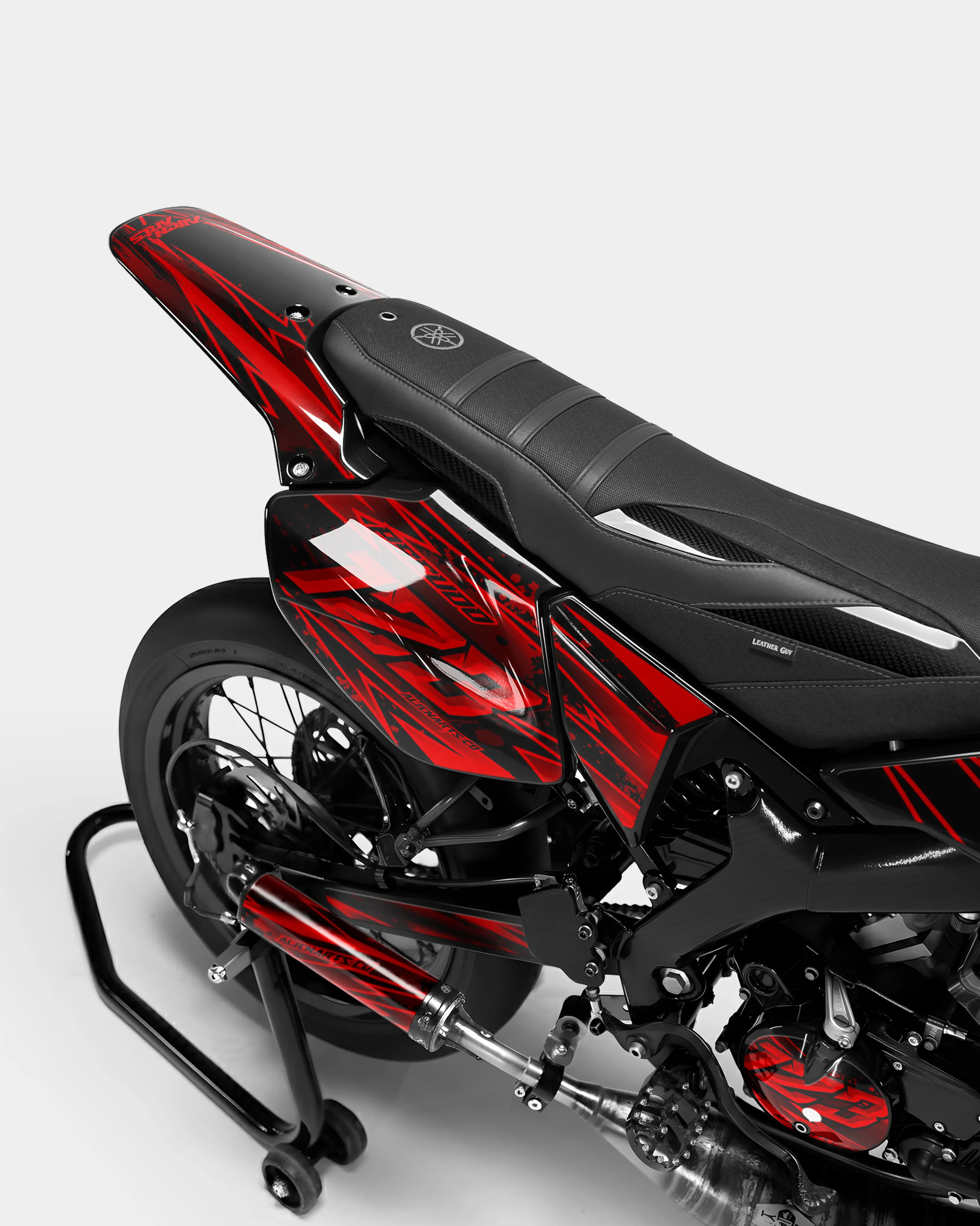 MIROIR - Kit deco YAMAHA DT 50cc - Rouge - Image 3