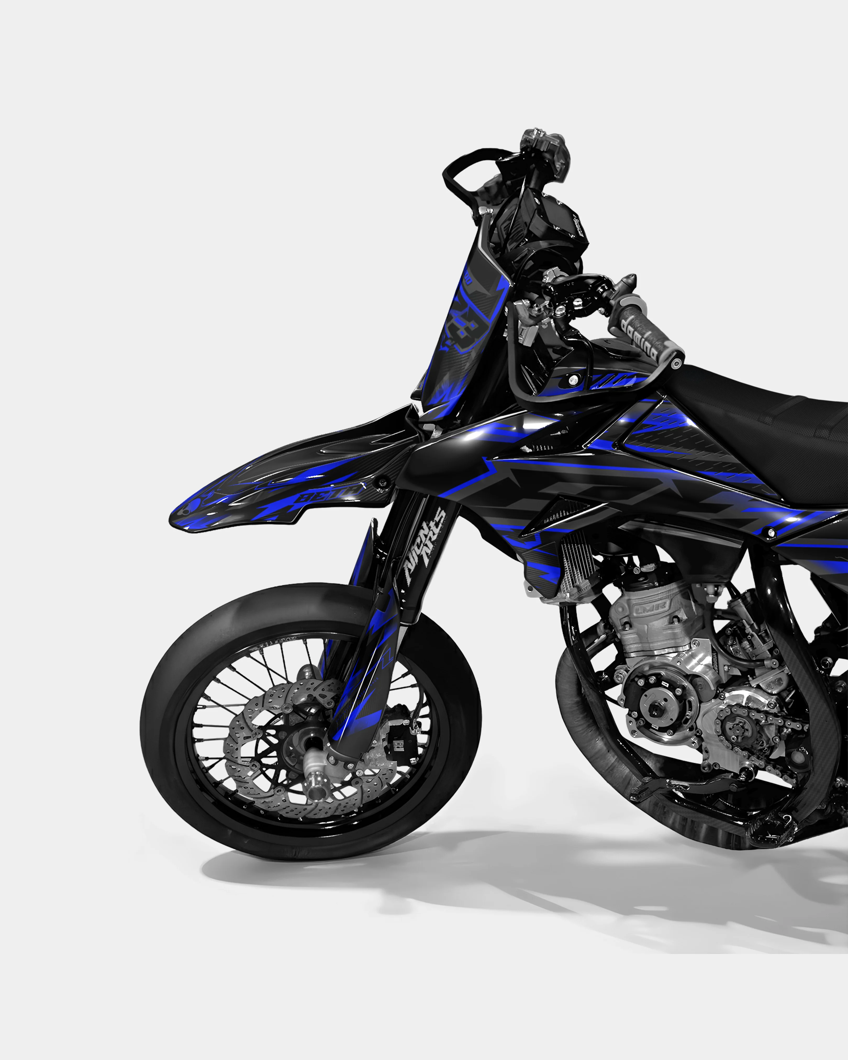MISTRAL - Kit deco BETA 50cc - Bleu Foncé - Image 2