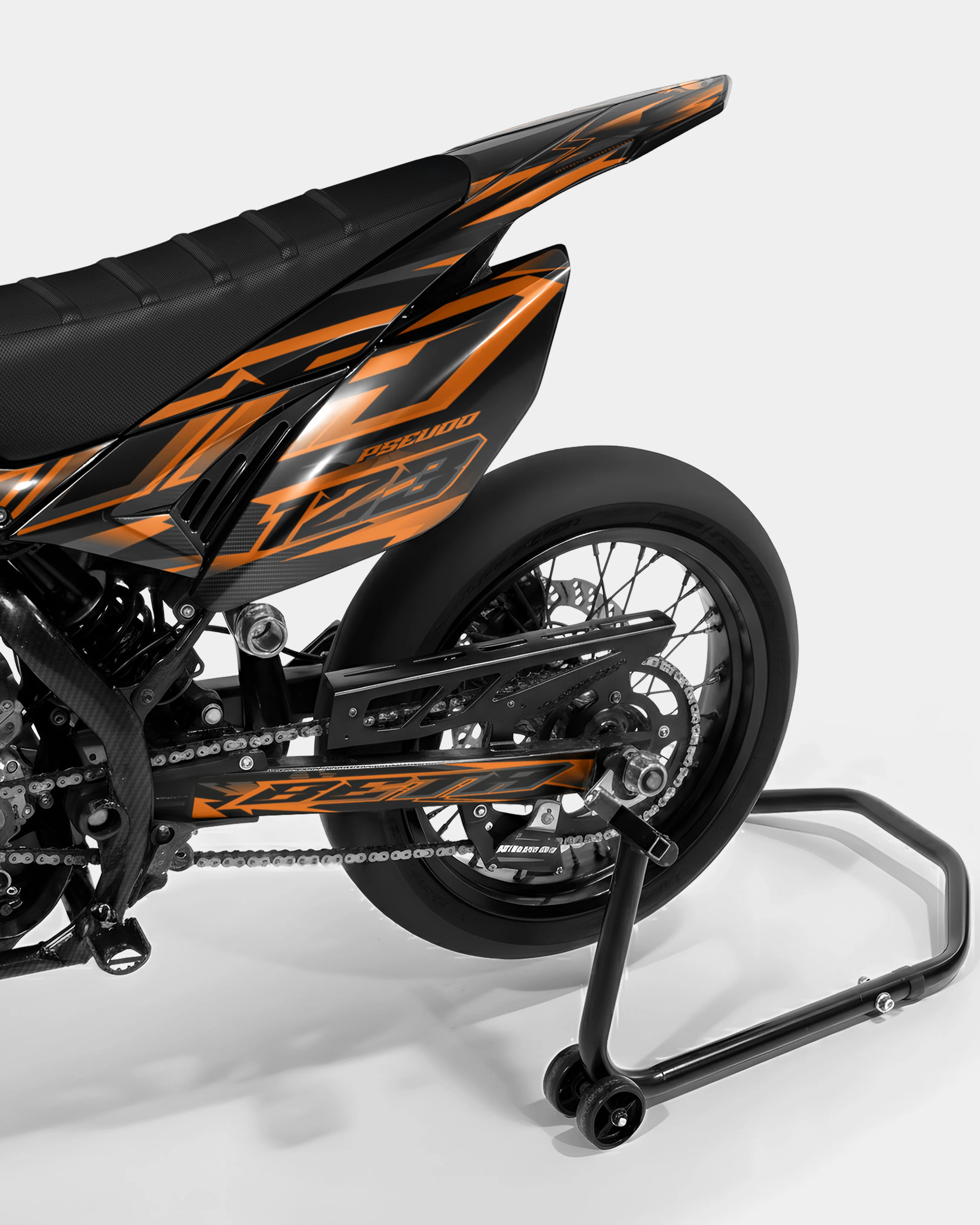 MISTRAL - Kit deco BETA 50cc - Orange - Image 3