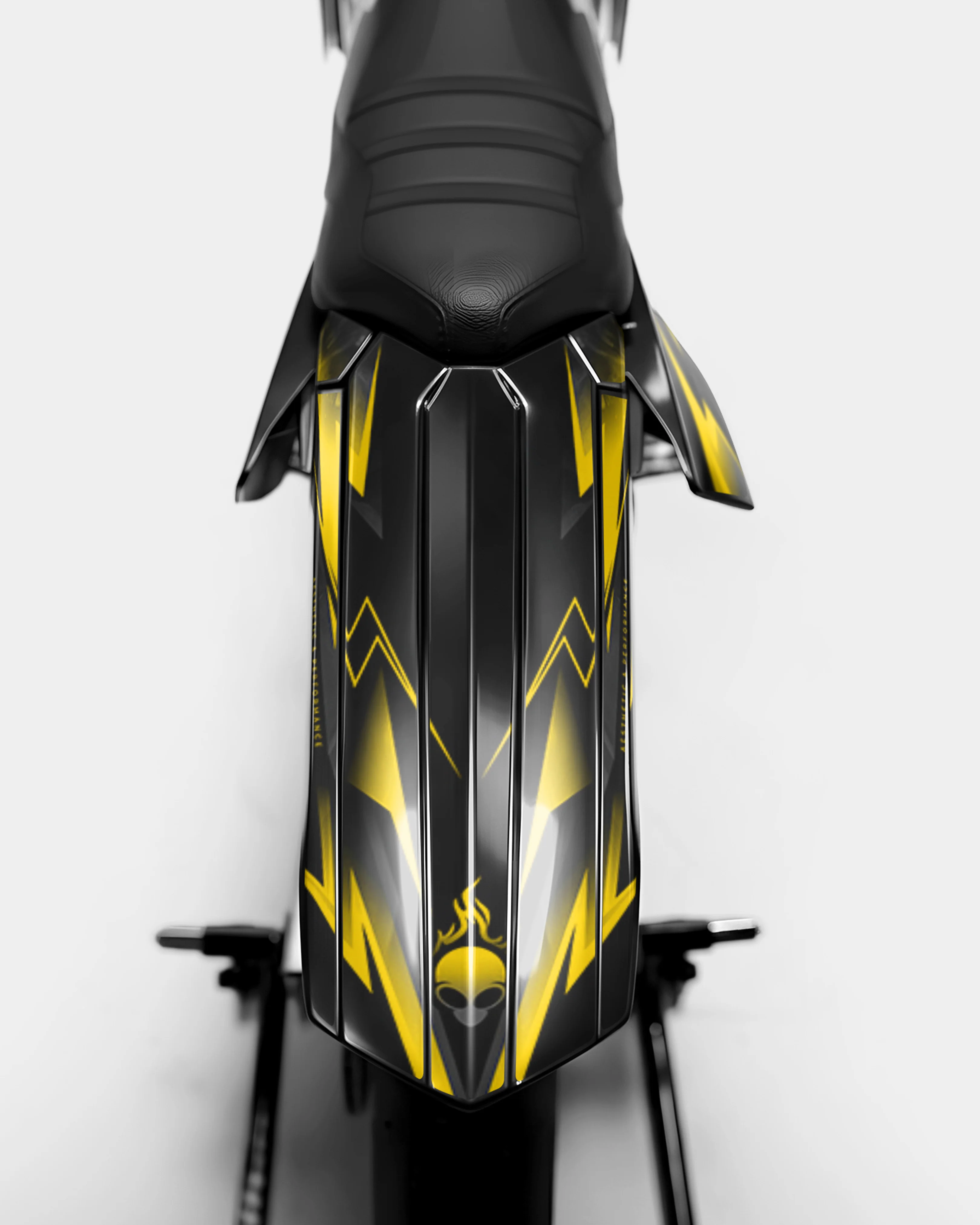 MISTRAL - Kit deco RIEJU 50cc - Jaune Foncé - Image 3