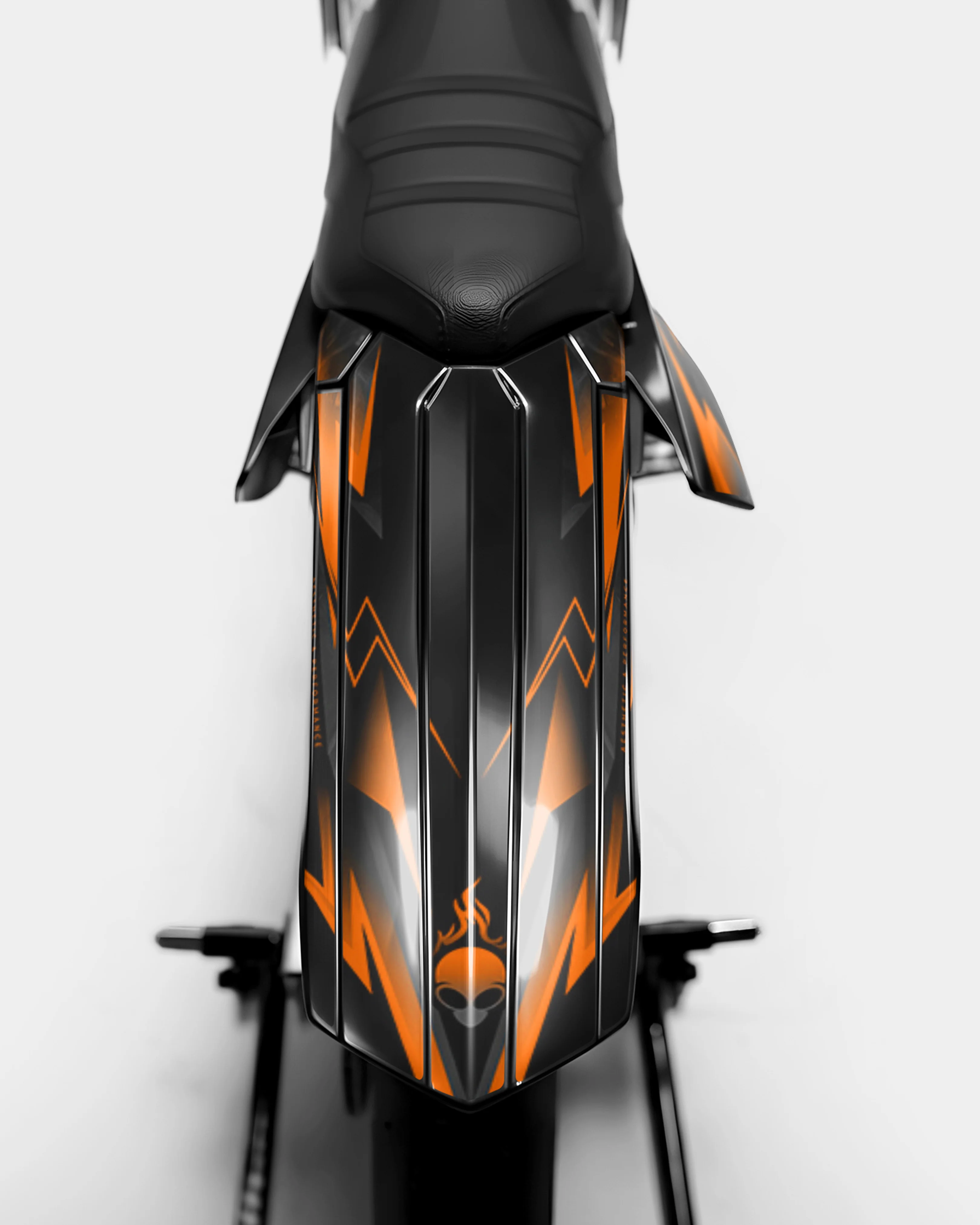 MISTRAL - Kit deco RIEJU 50cc - Orange - Image 3