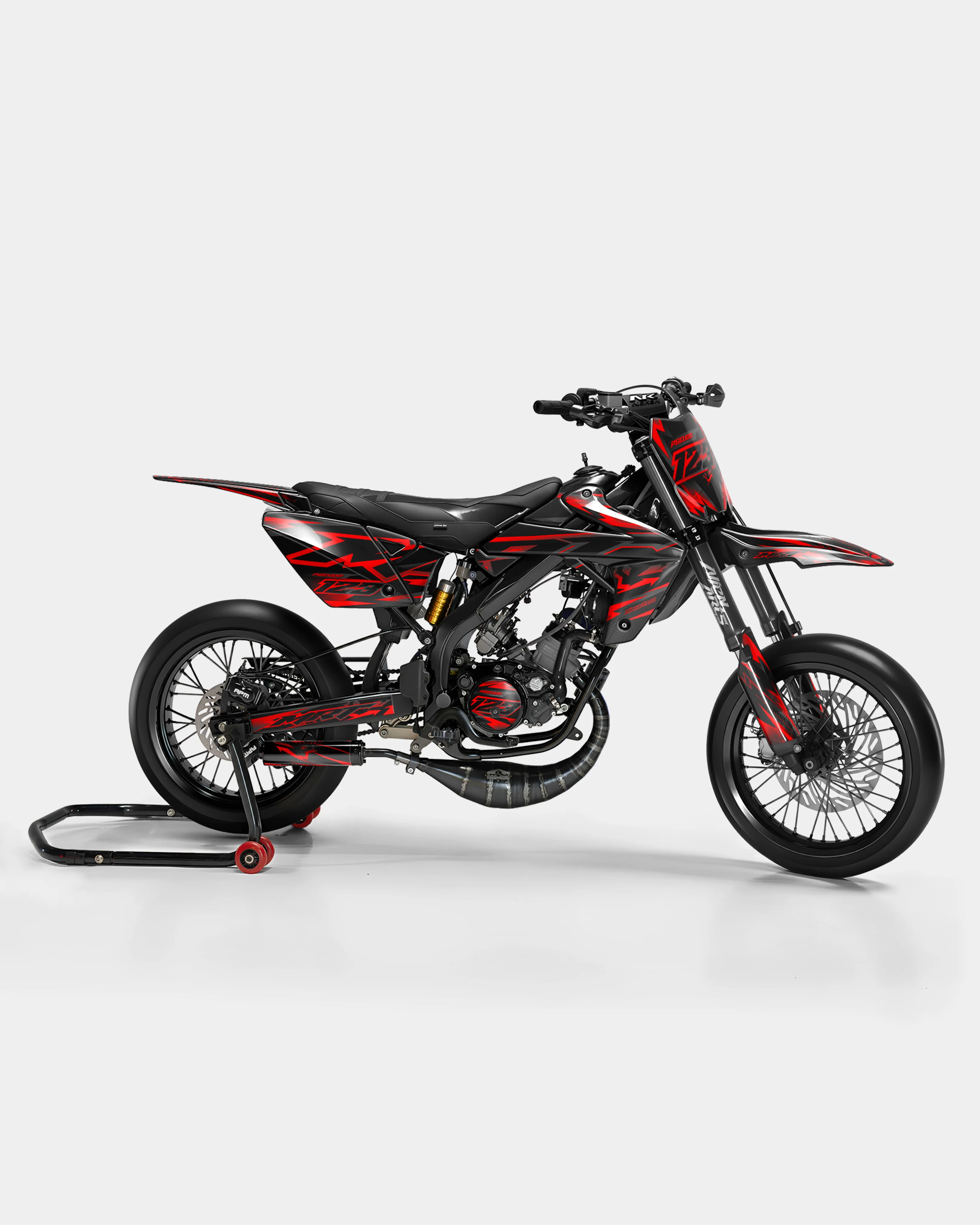 MISTRAL - Kit deco RIEJU 50cc - Rouge